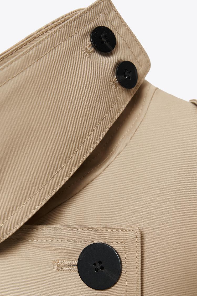 Virtuosoh Sucker for Puddles Trench Coat