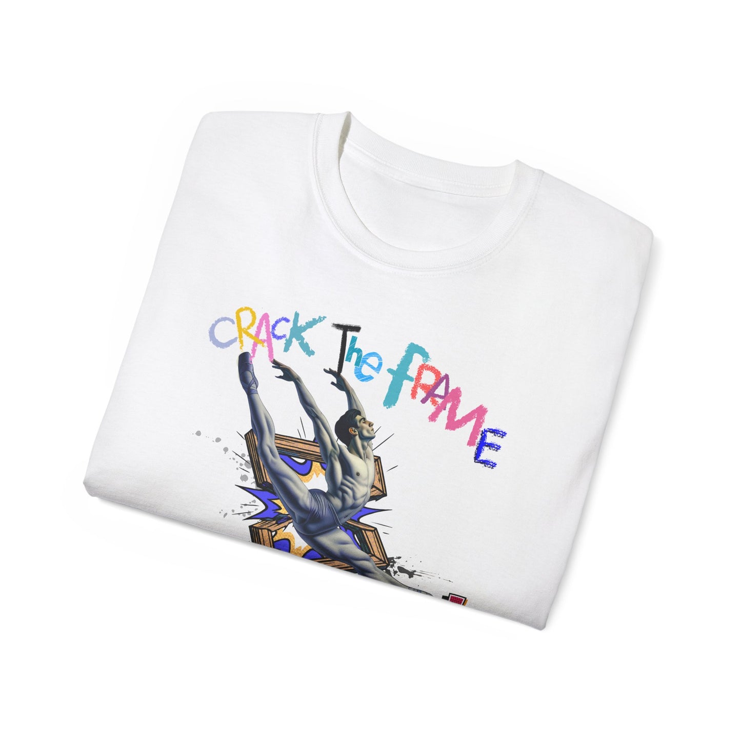 Virtuosoh Crack the Frame, Own the Flame Unisex T-shirt