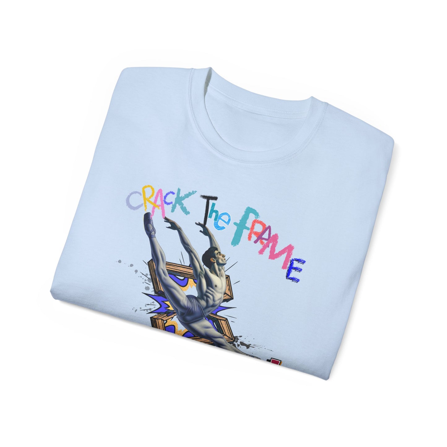 Virtuosoh Crack the Frame, Own the Flame Unisex T-shirt