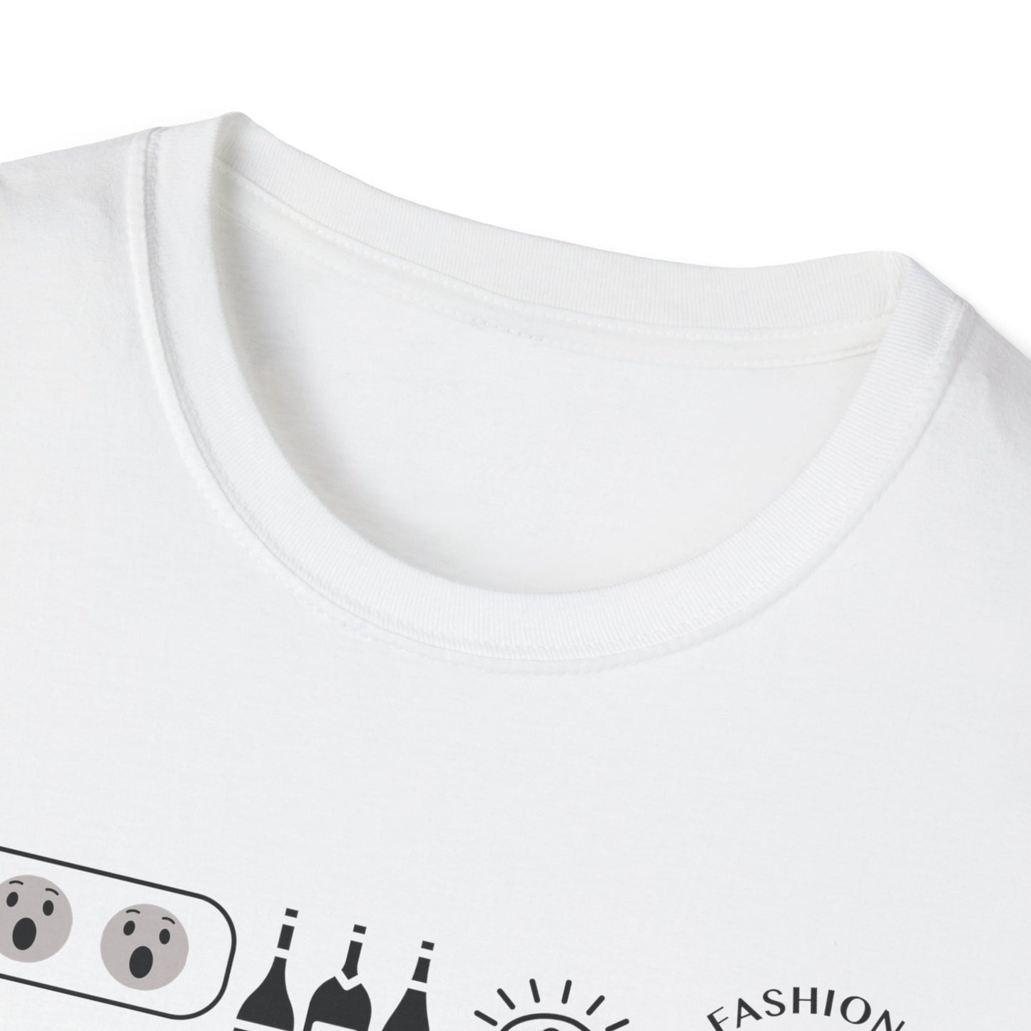 Virtuosoh Vodka Fueled Brilliance Loading soft style Unisex T-shirt
