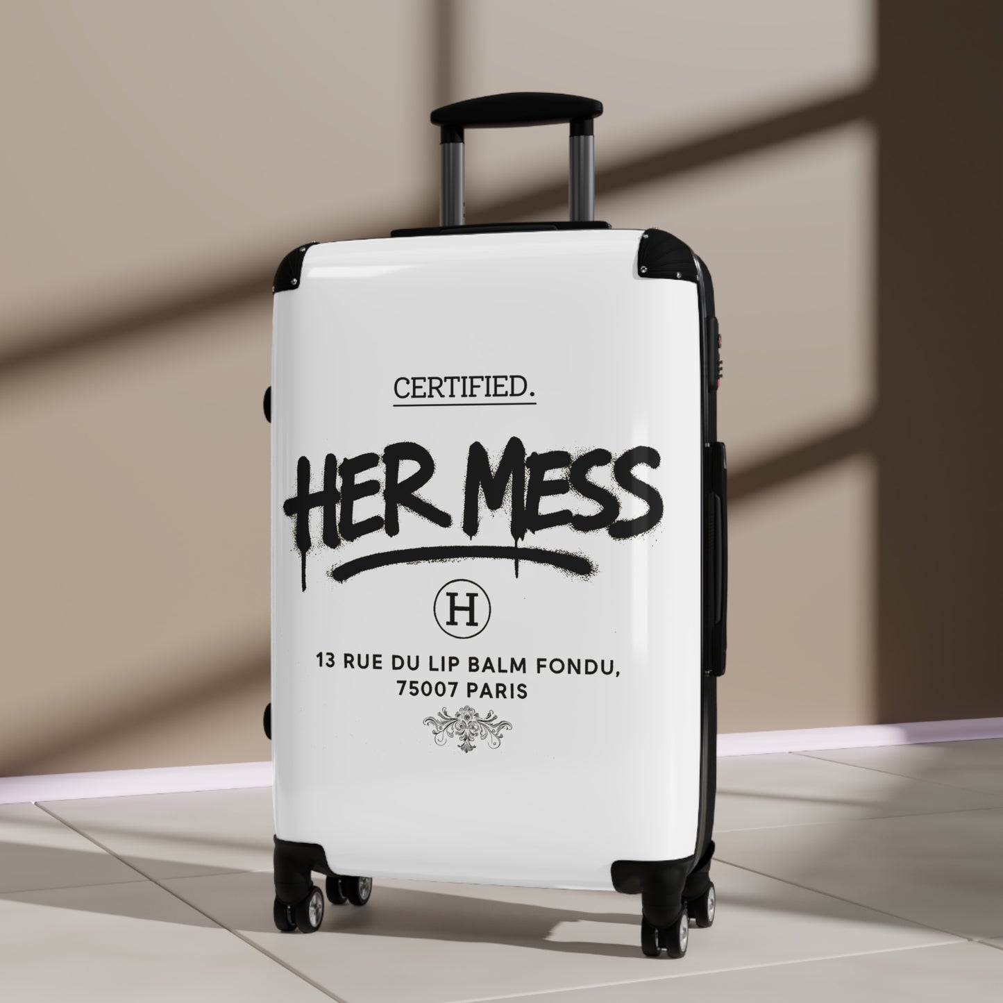 Virtuosoh Her Mess suitcase