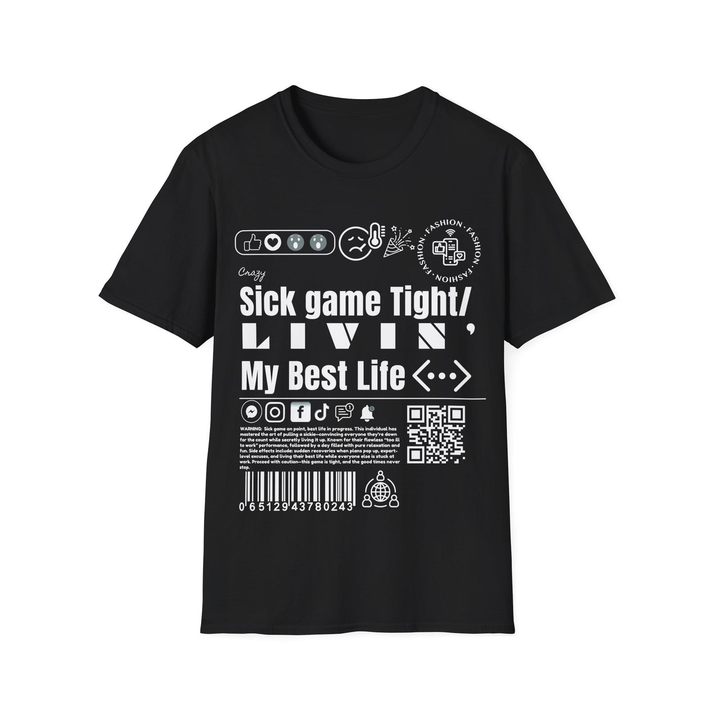 Virtuosoh Sick game tight! Soft style Unisex T-shirt