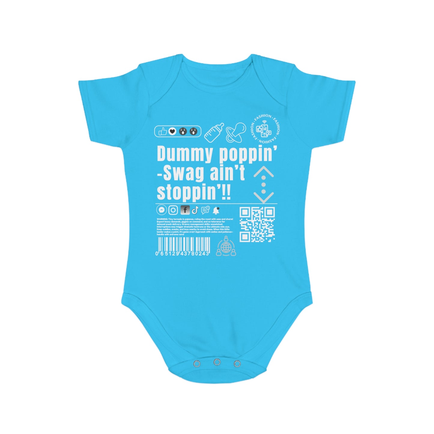 Virtuosoh Baby Dummy Poppin' Babysuit