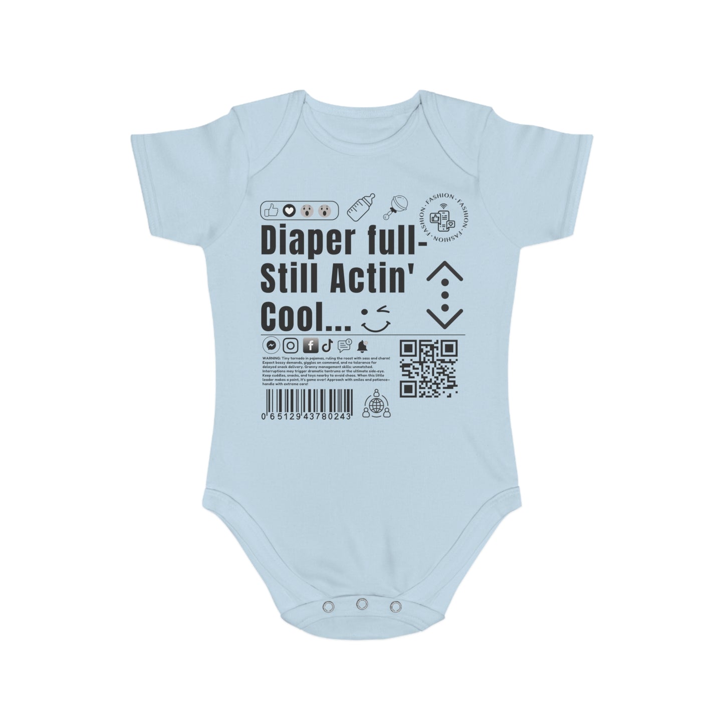 Virtuosoh Baby Diaper Full Babysuit