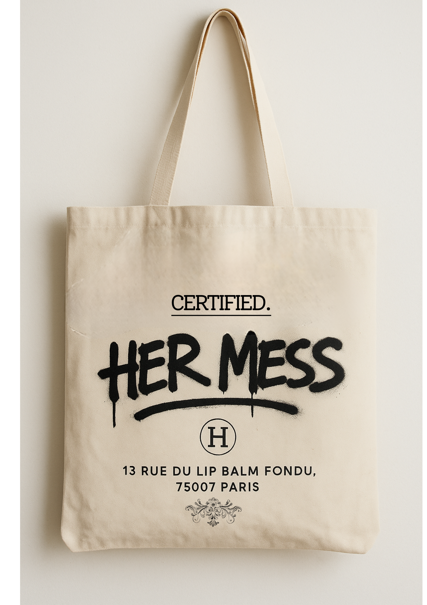 Virtuosoh Her mess canvas bag