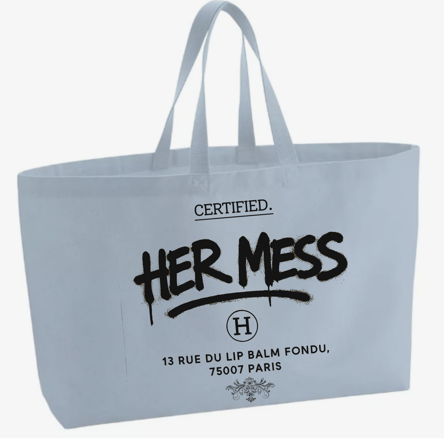 Her mess Oversized Tote Canvas/Cotton bag