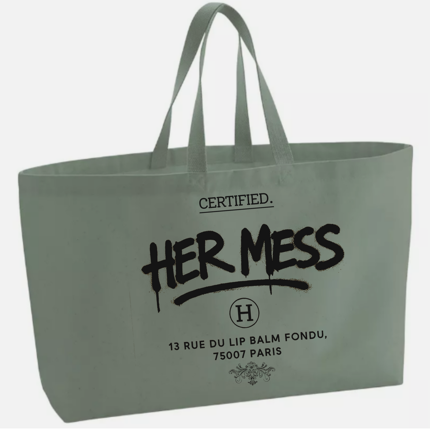 Her mess Oversized Tote Canvas/Cotton bag