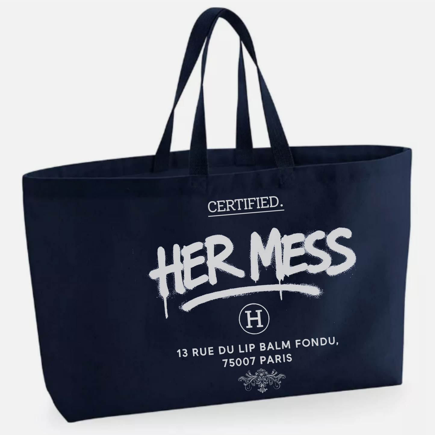 Her mess Oversized Tote Canvas/Cotton bag