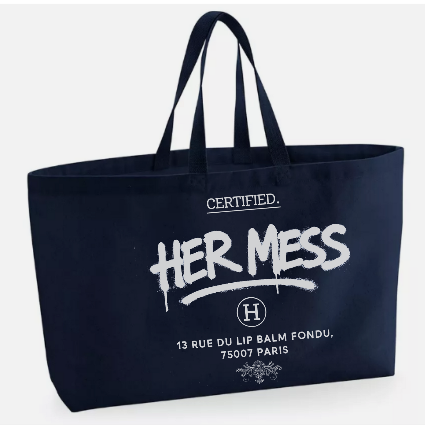 Her mess Oversized Tote Canvas/Cotton bag