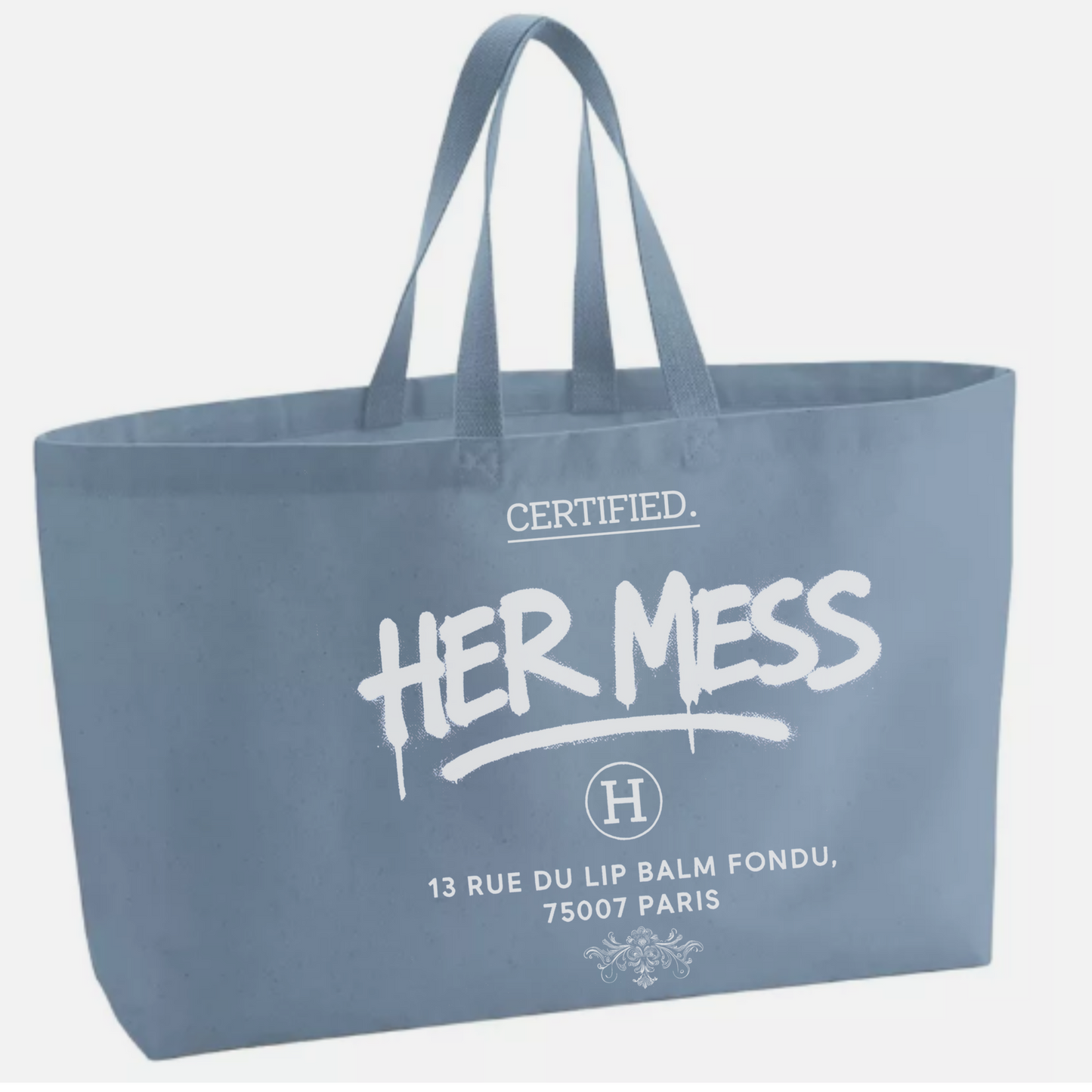 Her mess Oversized Tote Canvas/Cotton bag