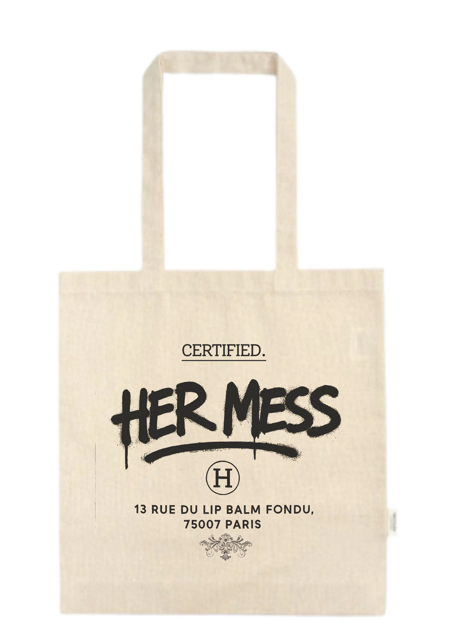 Virtuosoh Her mess canvas bag