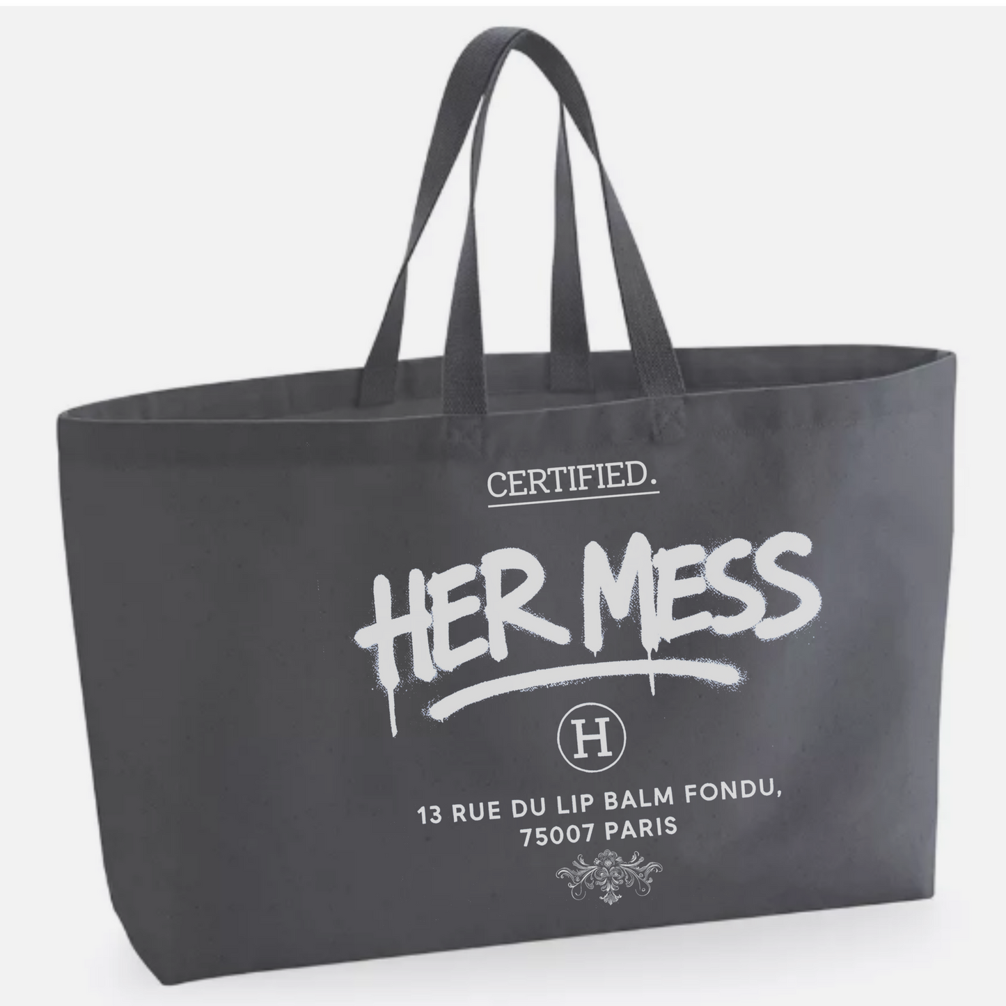 Her mess Oversized Tote Canvas/Cotton bag