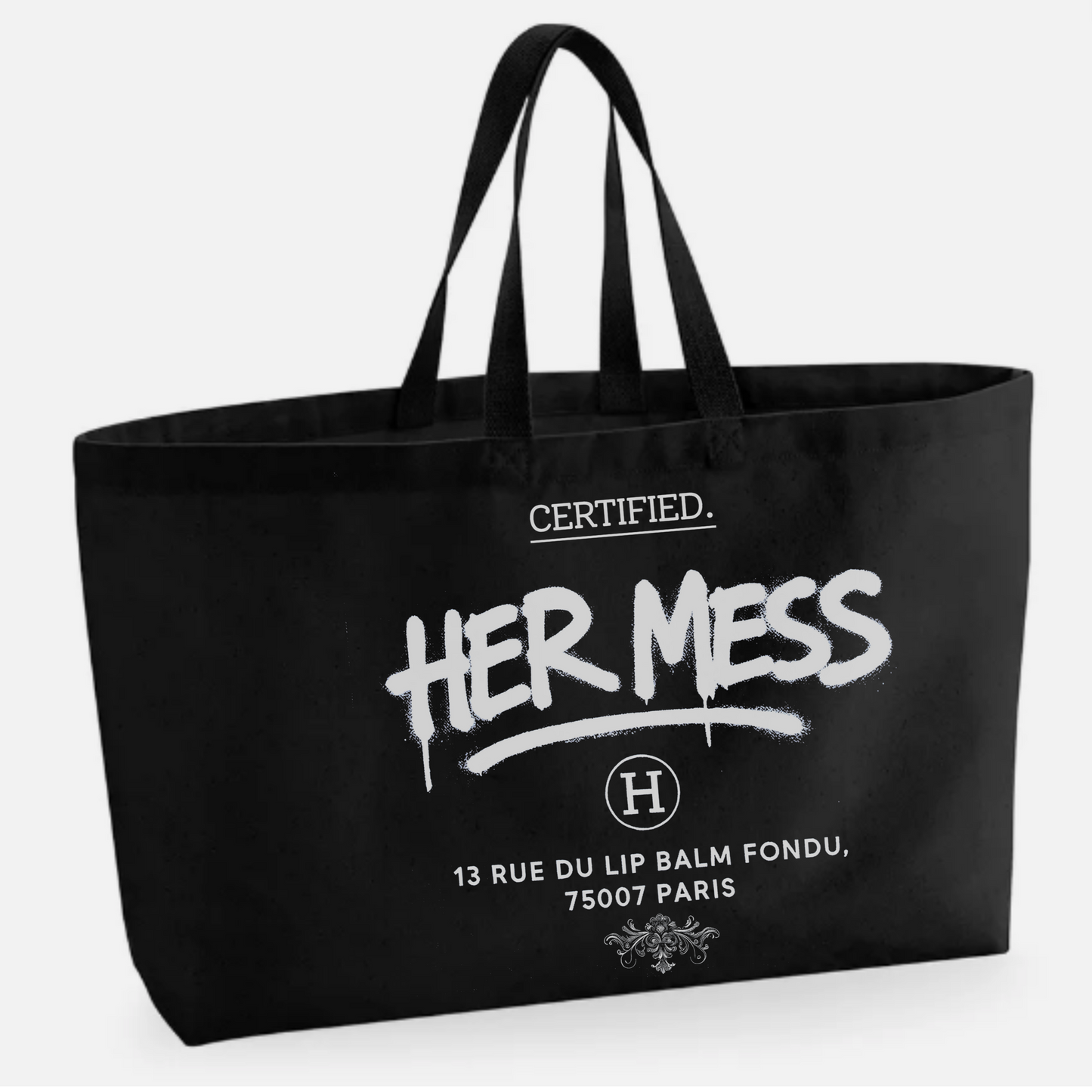 Her mess Oversized Tote Canvas/Cotton bag