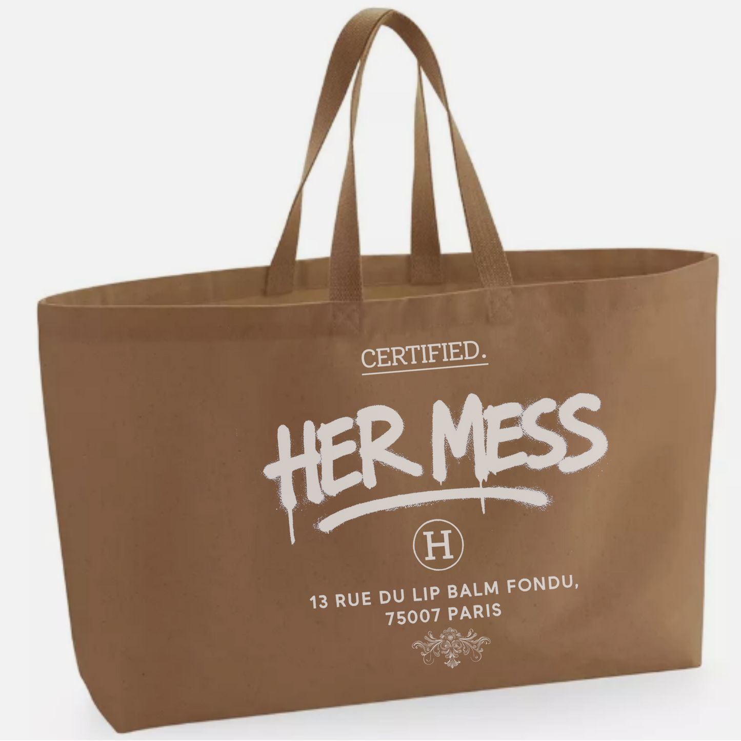 Her mess Oversized Tote Canvas/Cotton bag