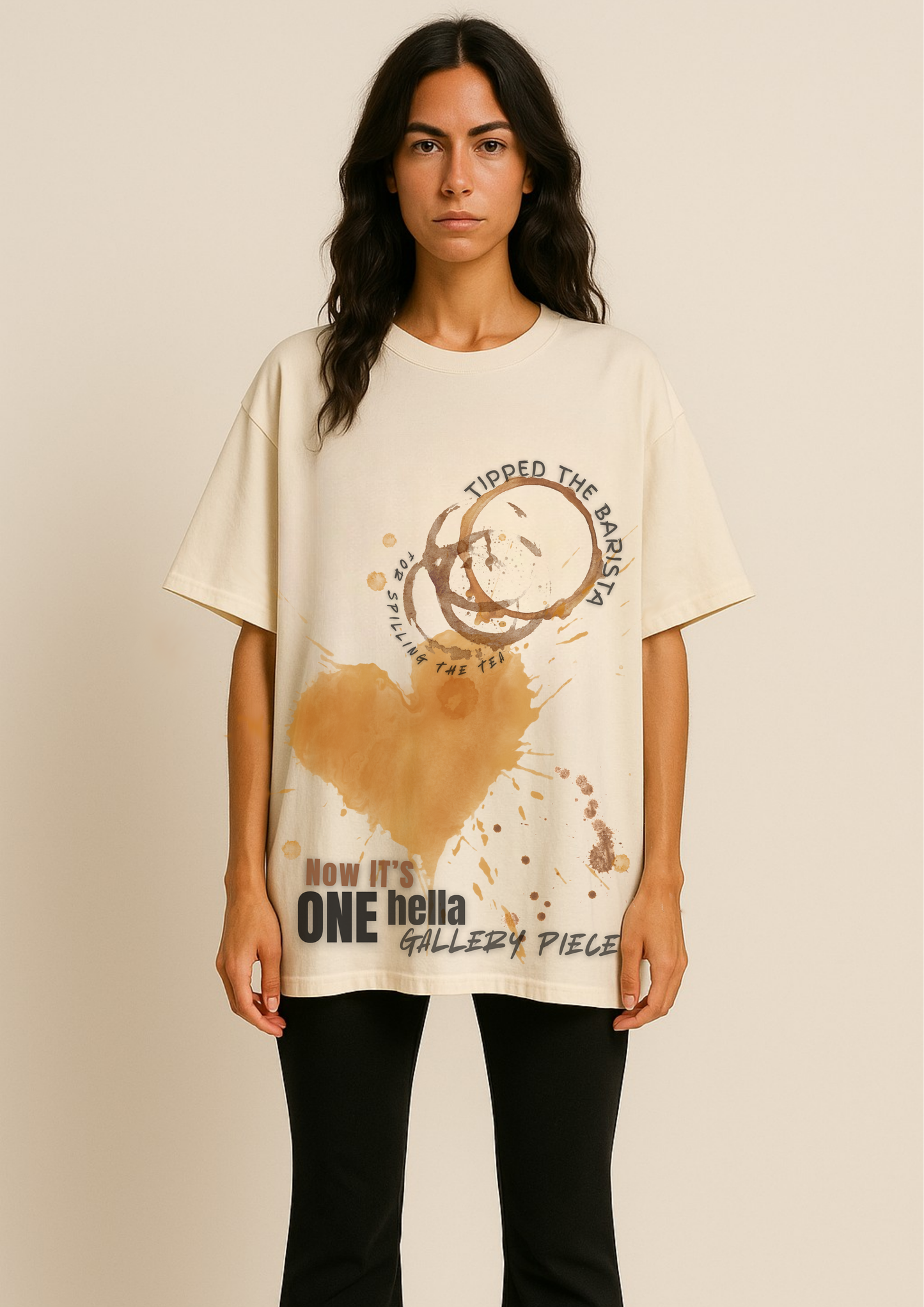 Virtuosoh Tipped the barista unisex T-shirt