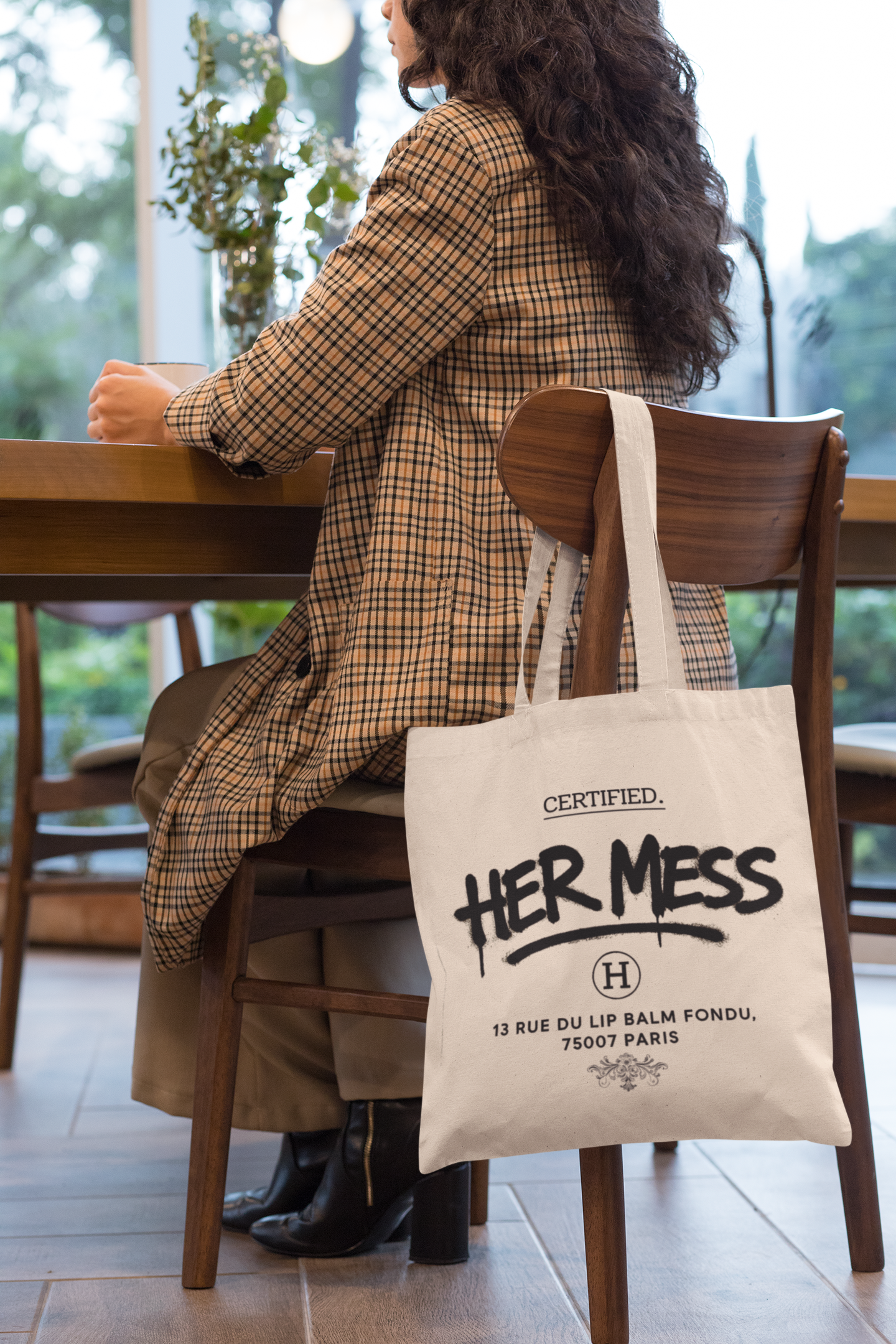 Virtuosoh Her mess canvas bag