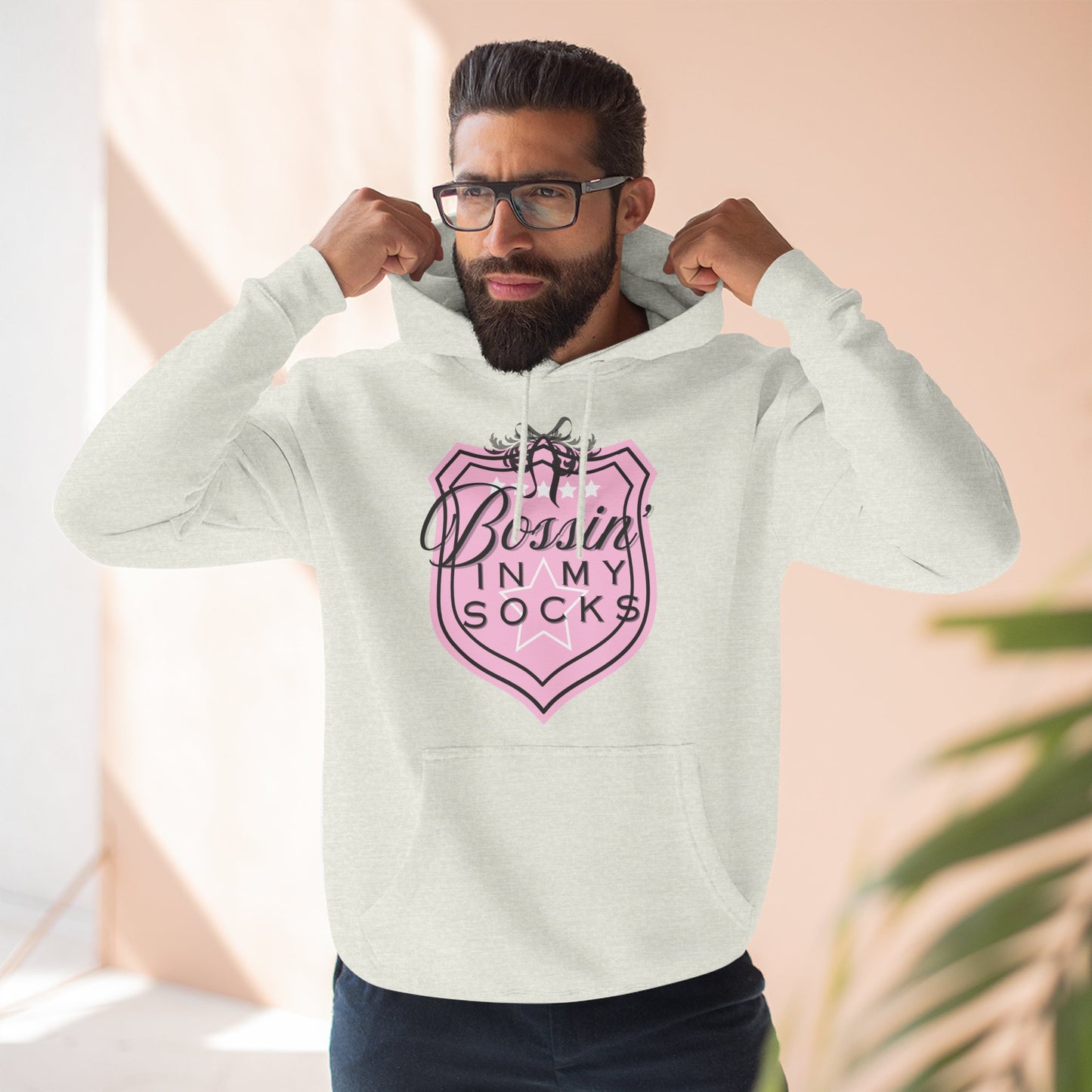 Virtuosoh Bossin' in My Socks Fleece unisex Hoodie