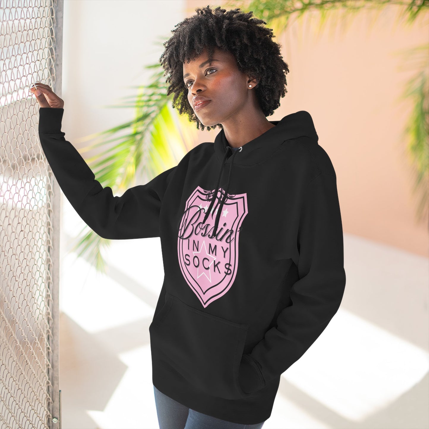 Virtuosoh Bossin' in My Socks Fleece unisex Hoodie