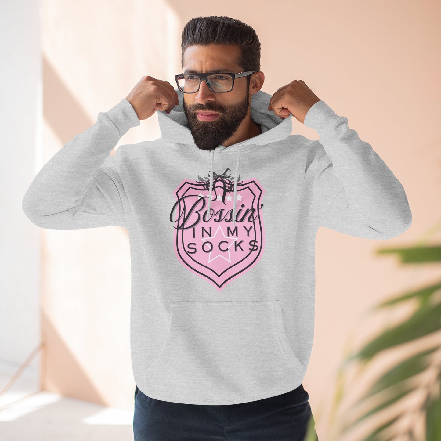 Virtuosoh Bossin' in My Socks Fleece unisex Hoodie