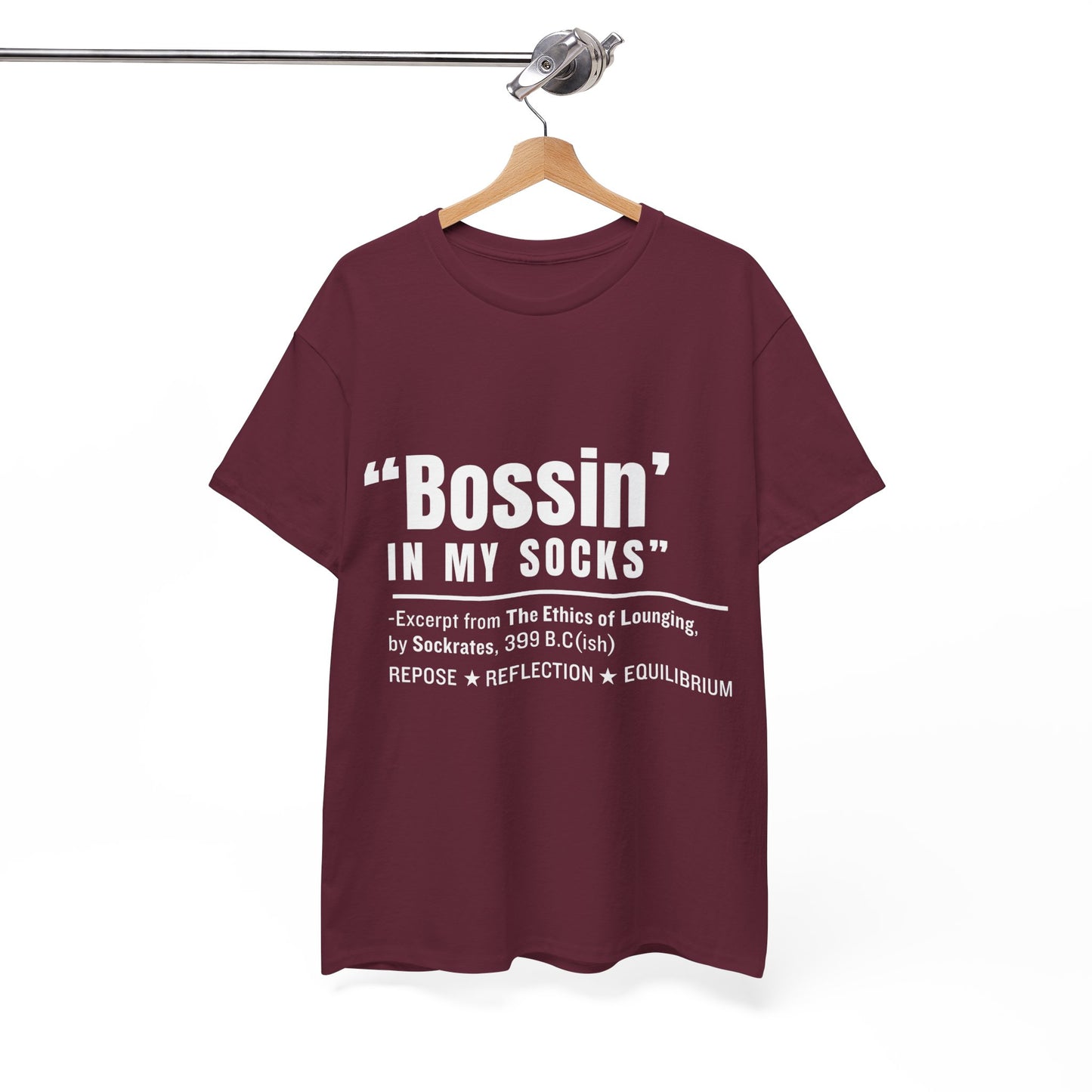 Virtuosoh Bossin' in My Socks Unisex Heavy Cotton T-shirt