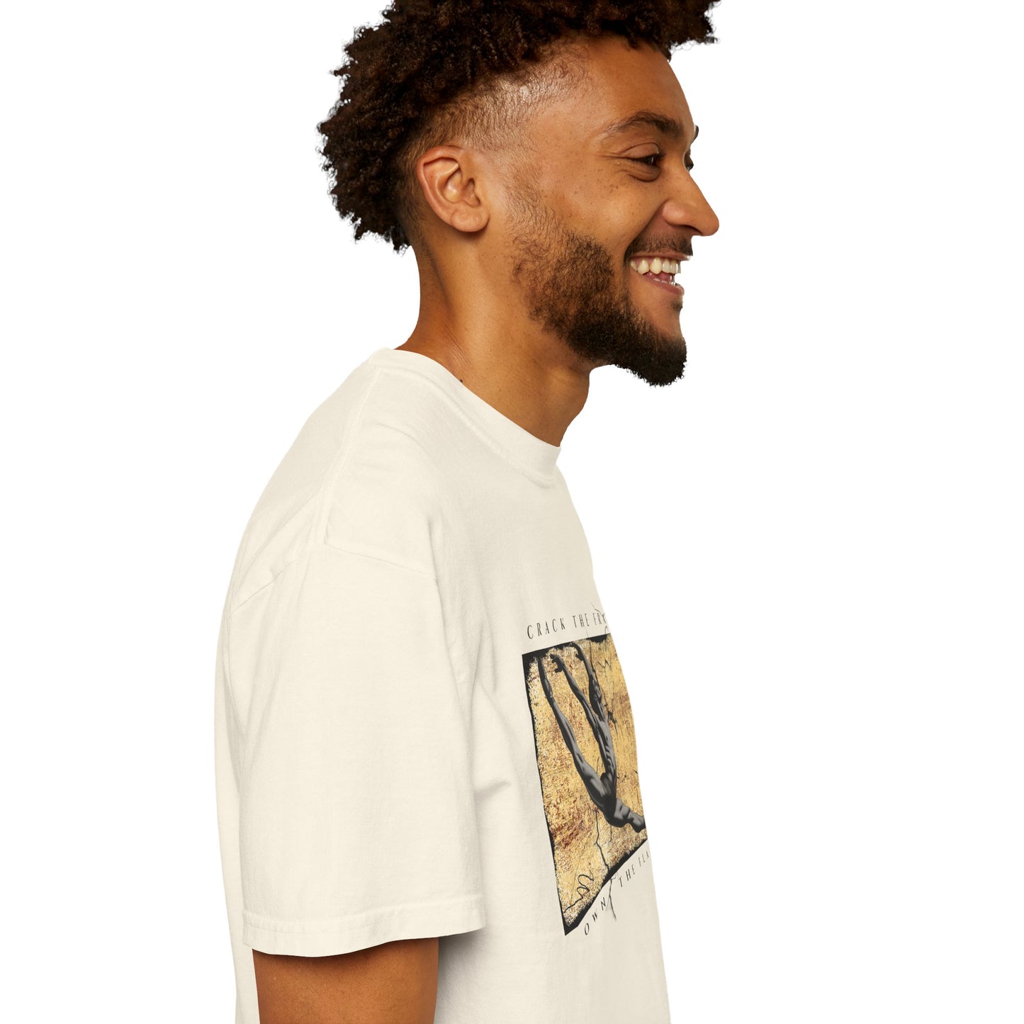 Virtuosoh Crack the Frame Own the Flame unisex T-shirt