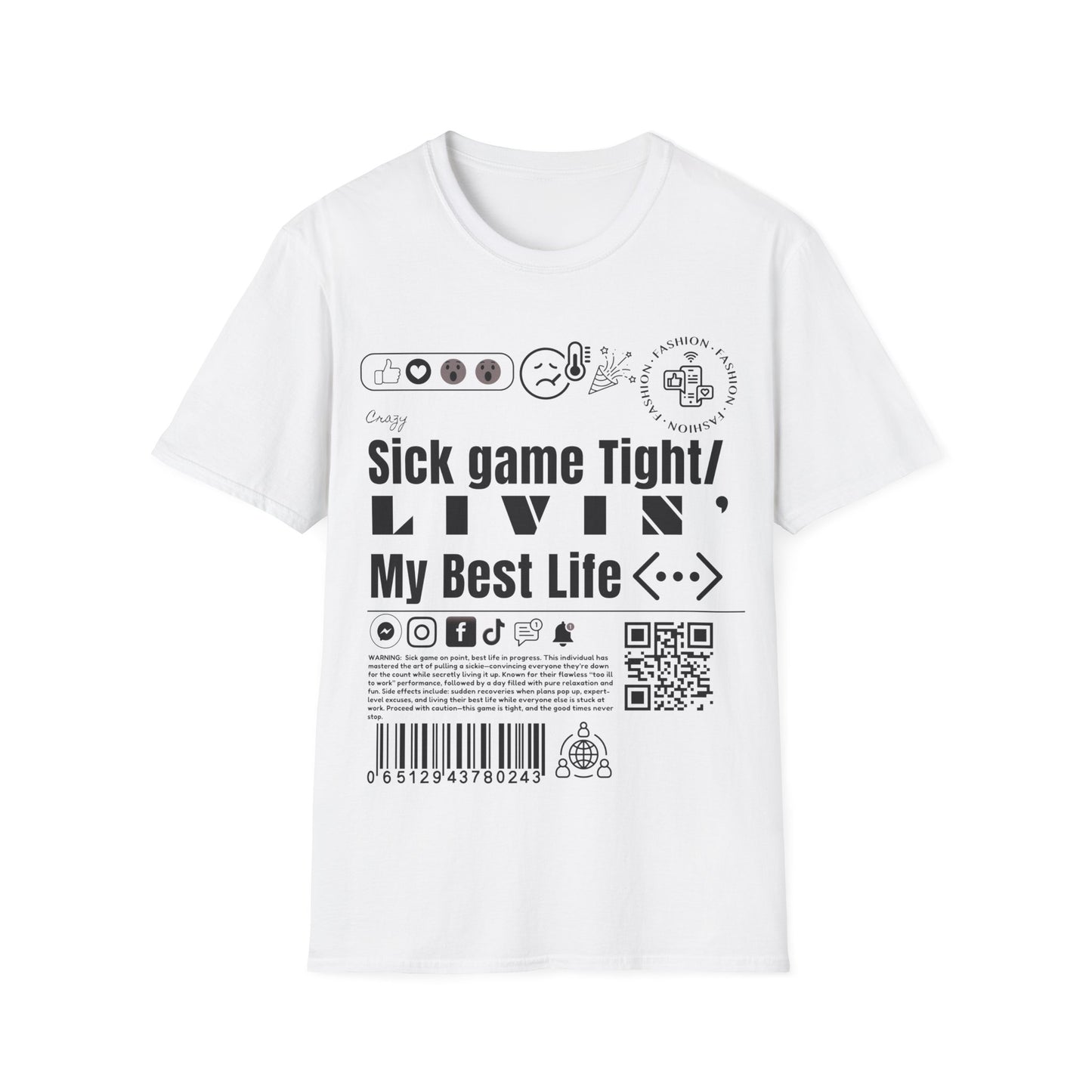 Virtuosoh Sick game tight! Soft style  Unisex T-shirt