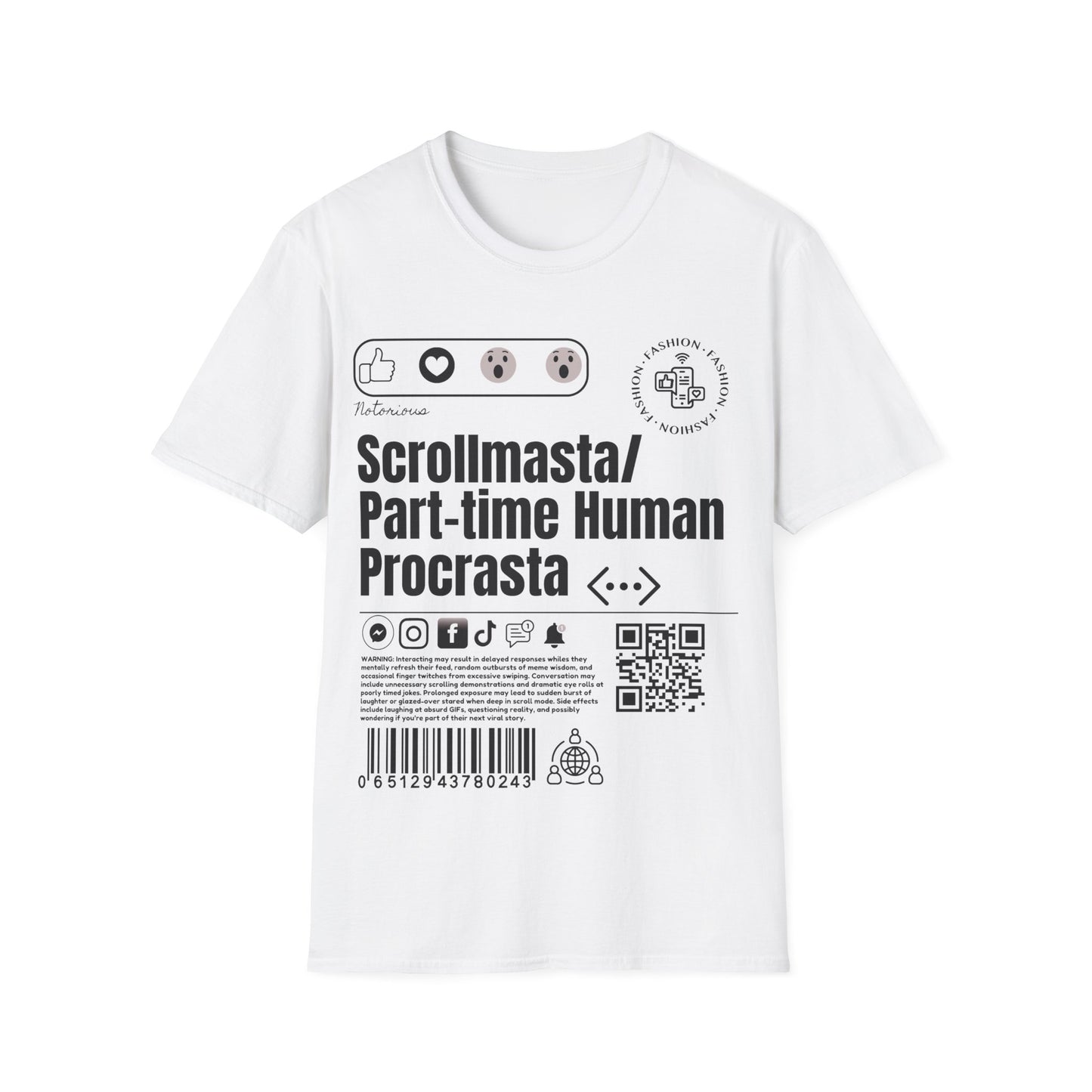 Virtuosoh Scrollmasta soft style  Unisex T-shirt