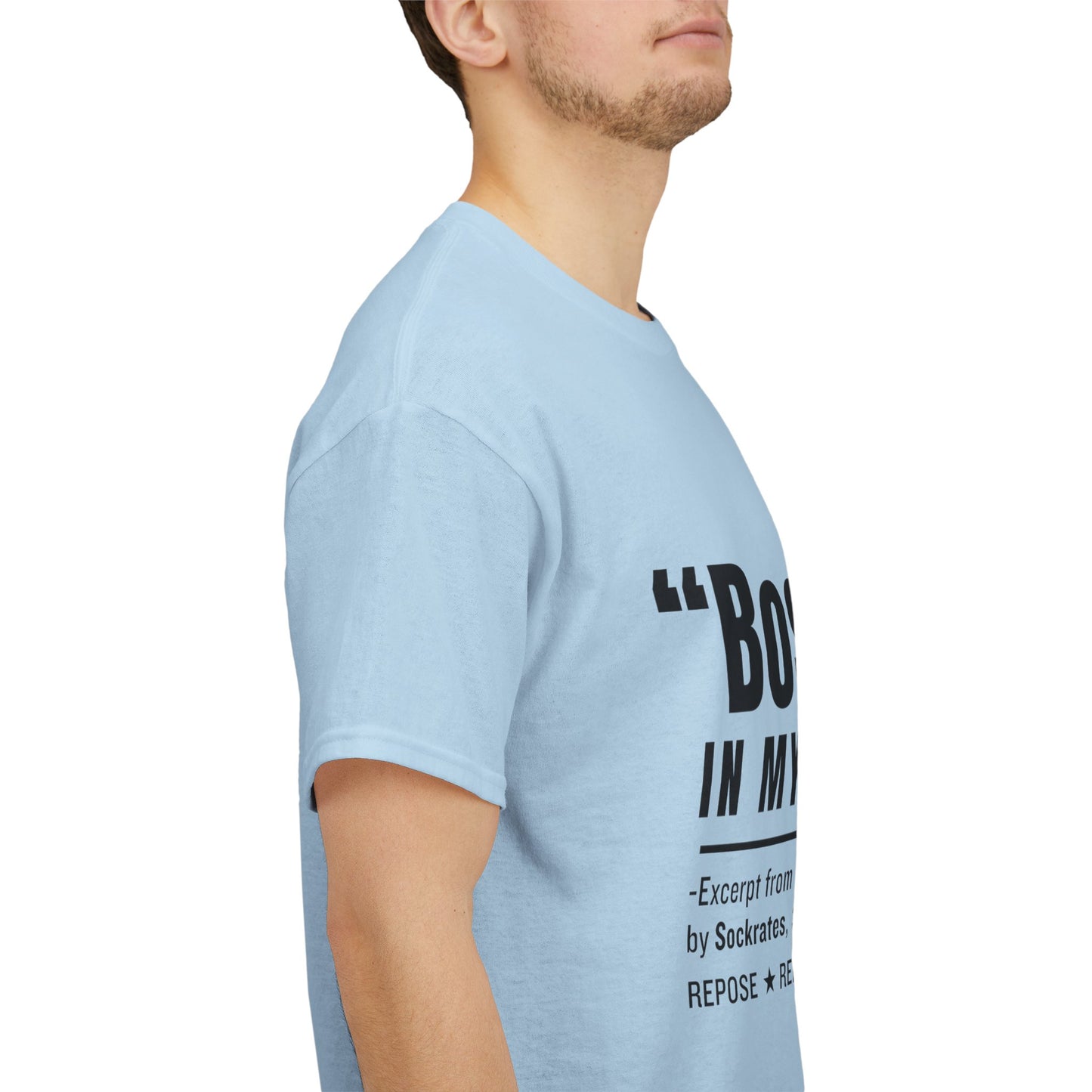 Virtuosoh Bossin' in My Socks Unisex Heavy Cotton T-shirt