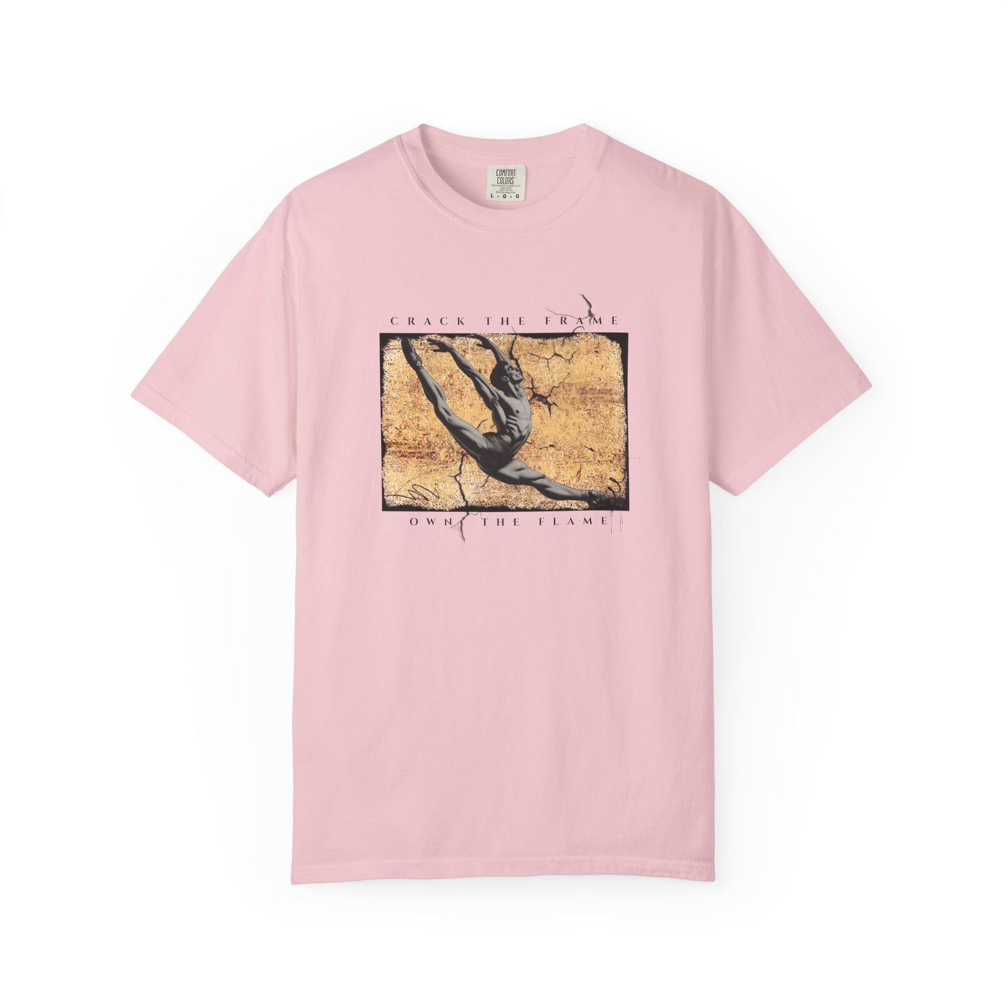 Virtuosoh Crack the Frame Own the Flame unisex T-shirt