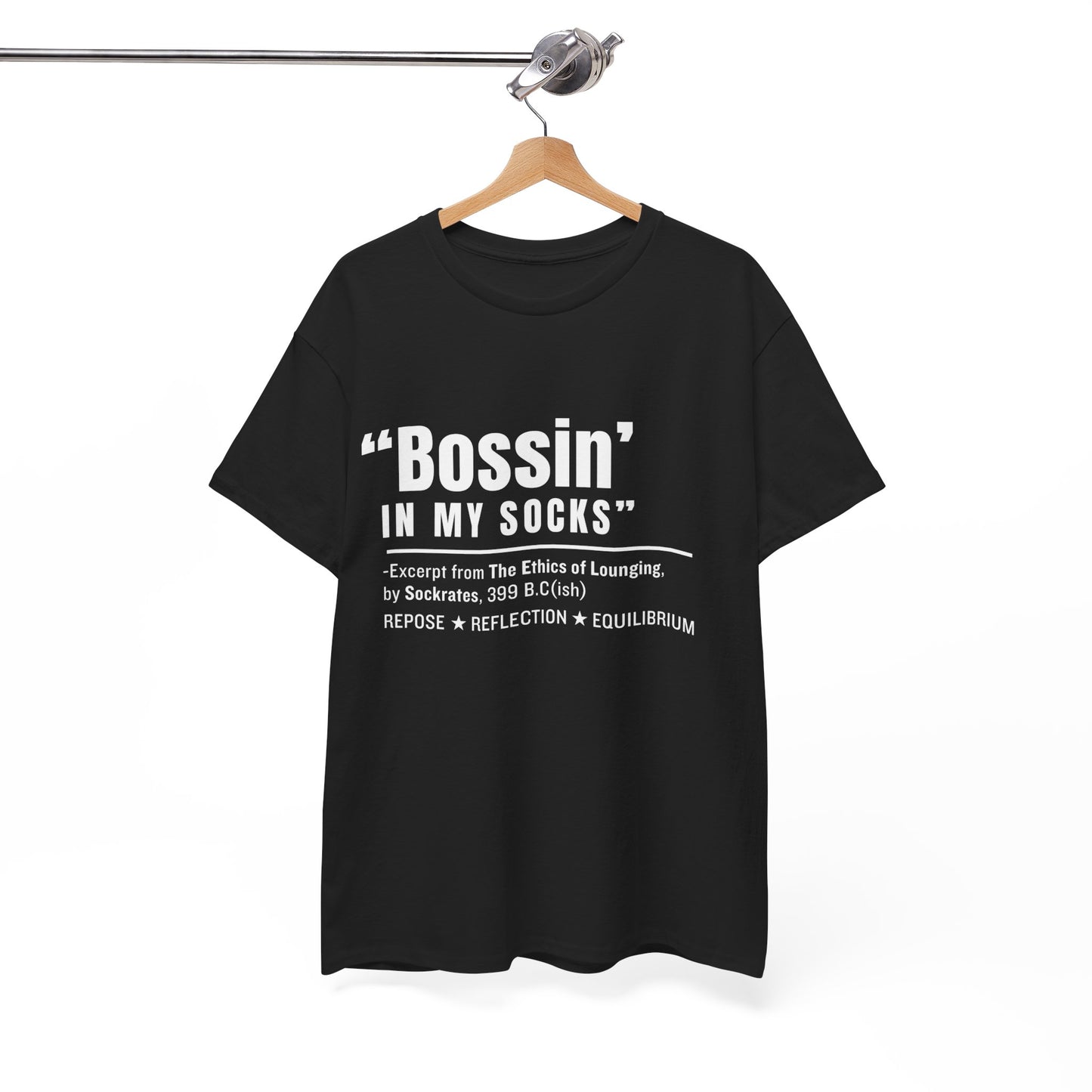 Virtuosoh Bossin' in My Socks Unisex Heavy Cotton T-shirt