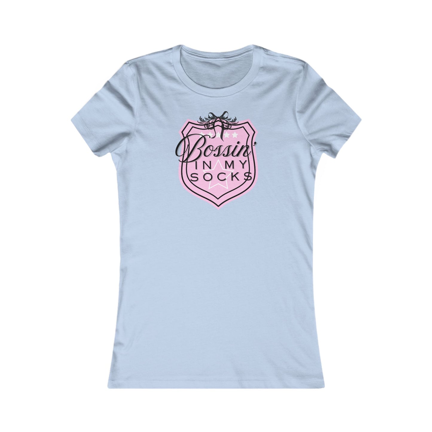 Virtuosoh Women's Graphic T-shirt  Bossin' in My Socks