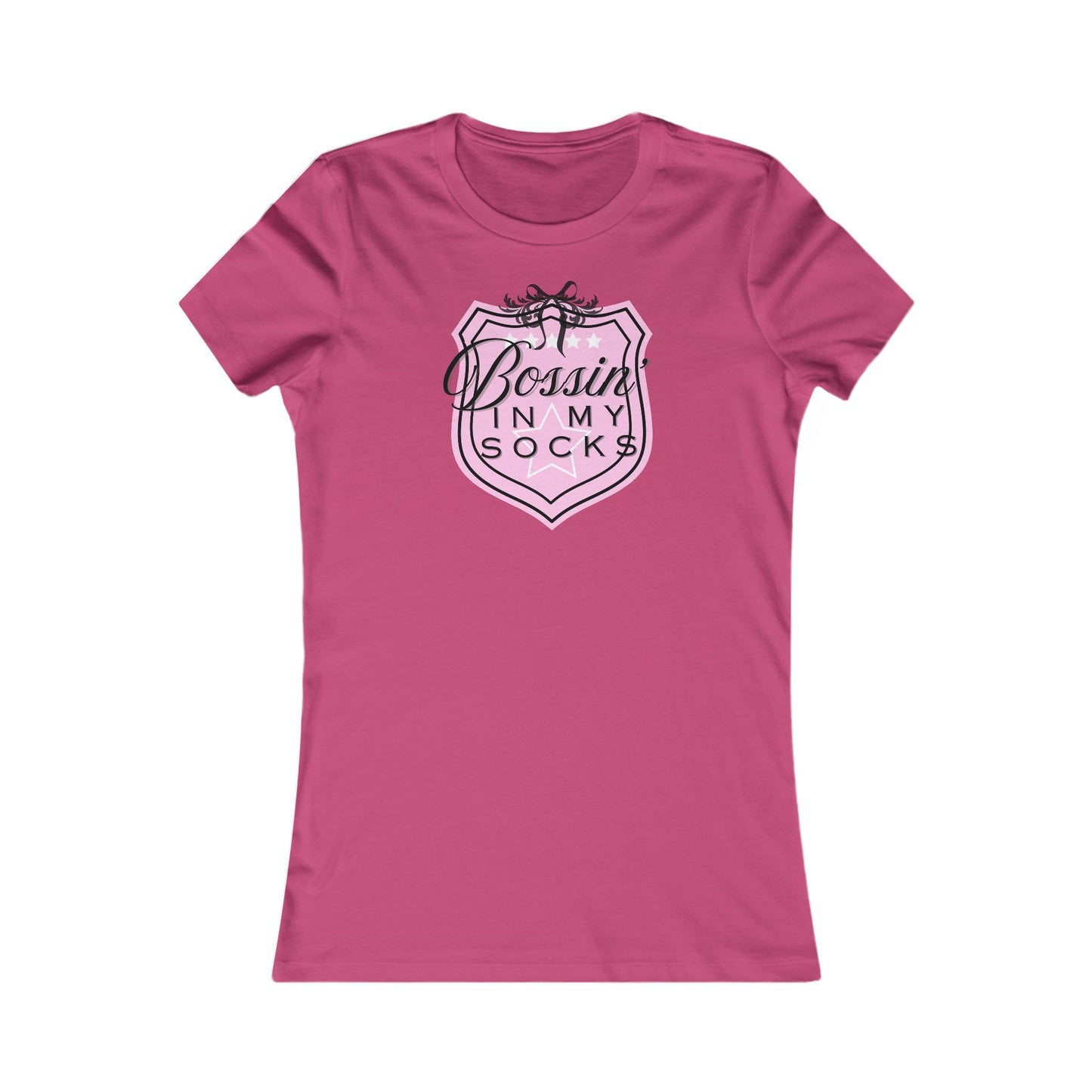 Virtuosoh Women's Graphic T-shirt  Bossin' in My Socks