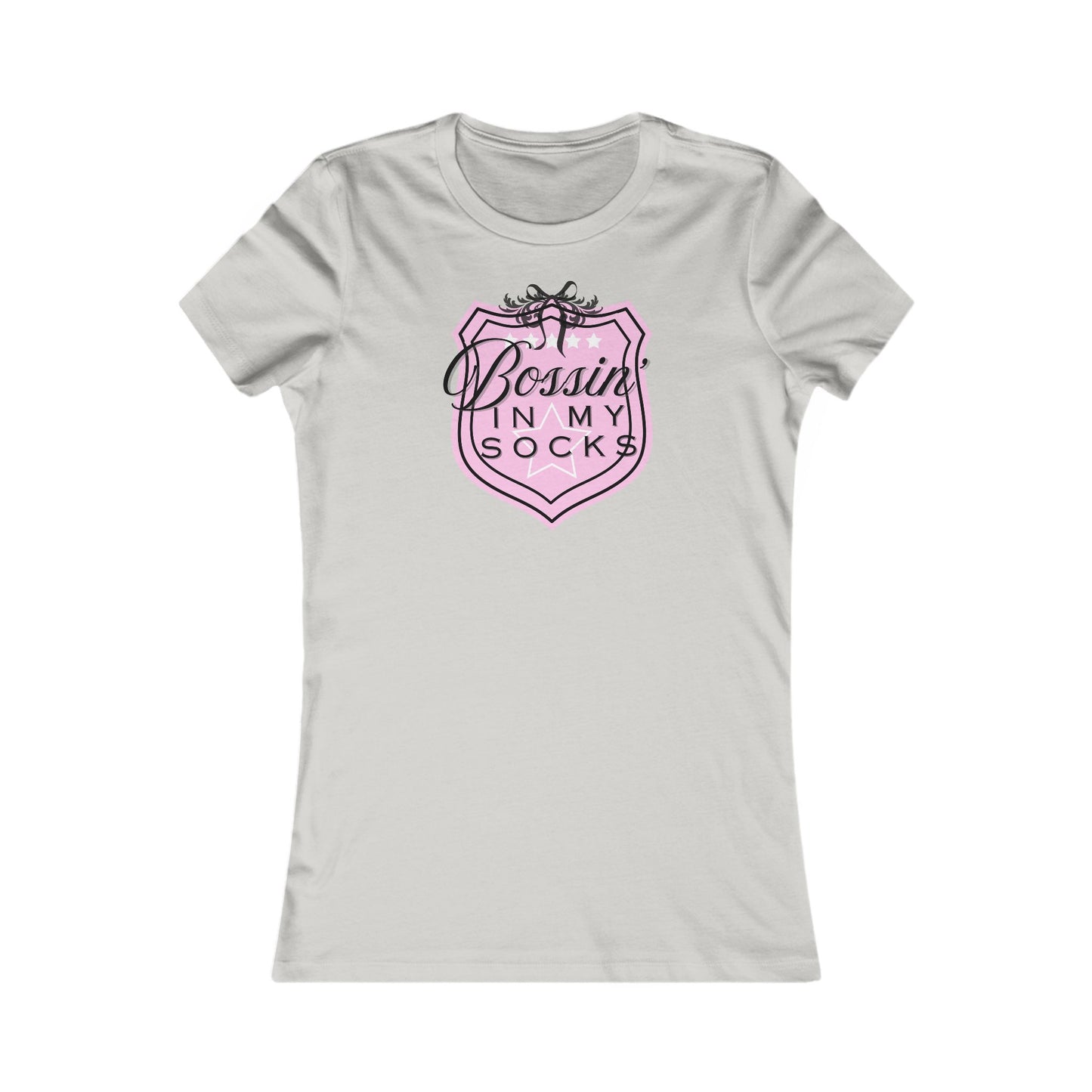Virtuosoh Women's Graphic T-shirt  Bossin' in My Socks