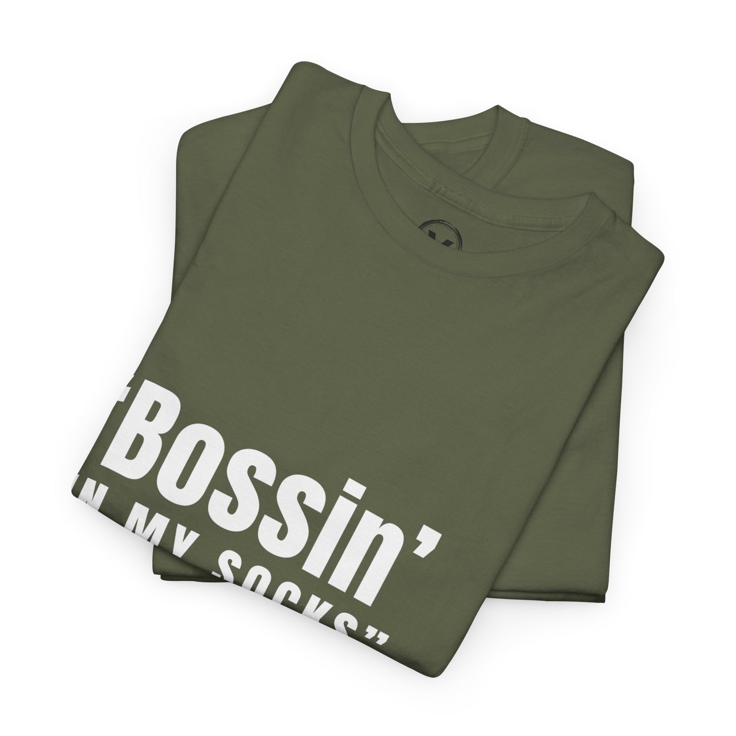 Virtuosoh Bossin' in My Socks Unisex Heavy Cotton T-shirt