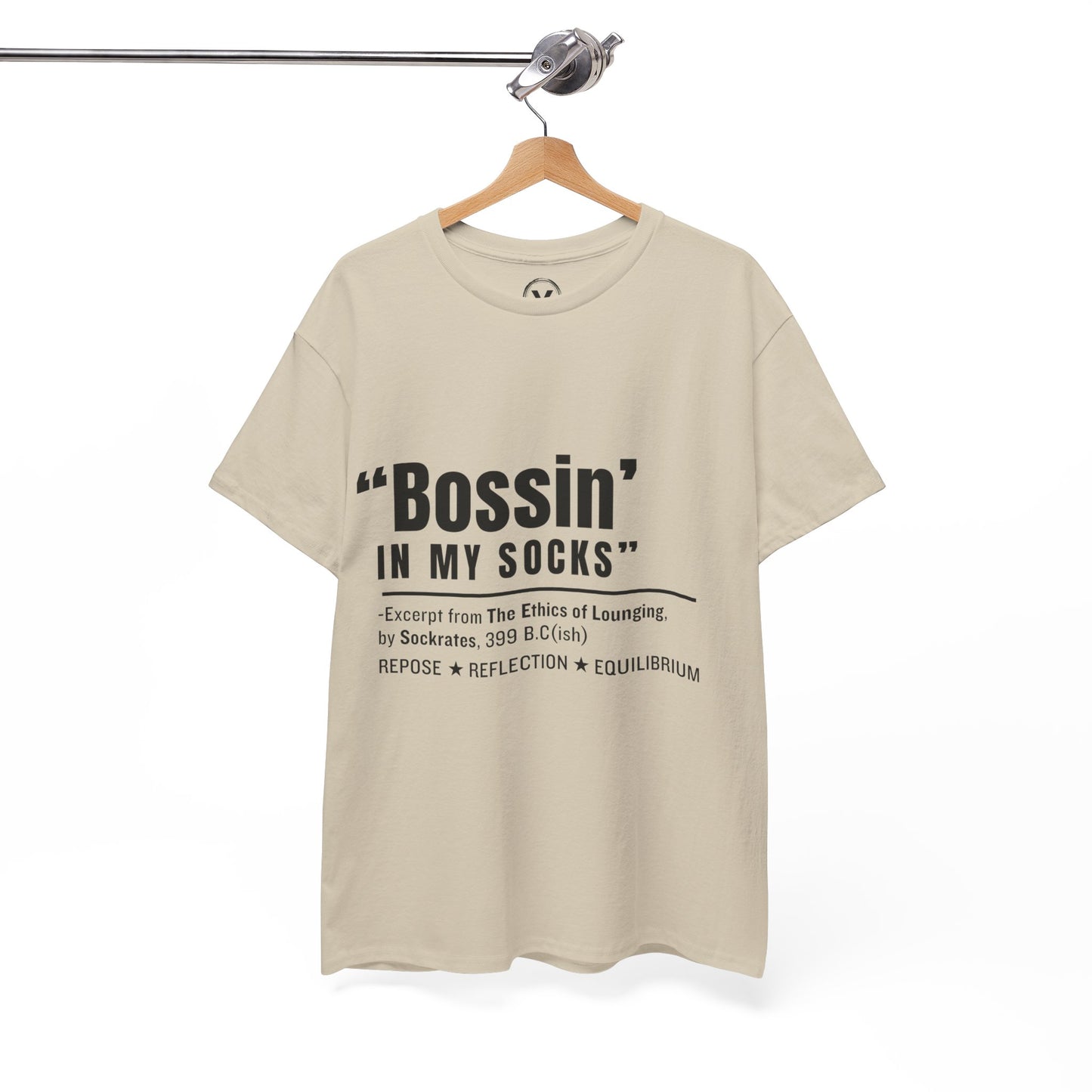 Virtuosoh Bossin' in My Socks Unisex Heavy Cotton T-shirt