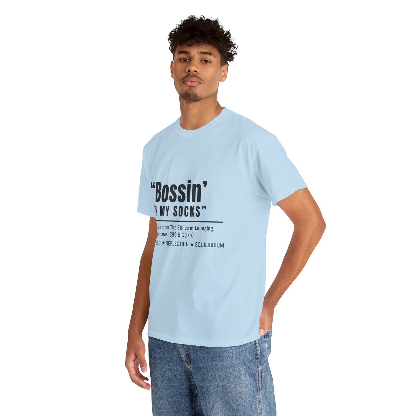 Virtuosoh Bossin' in My Socks Unisex Heavy Cotton T-shirt