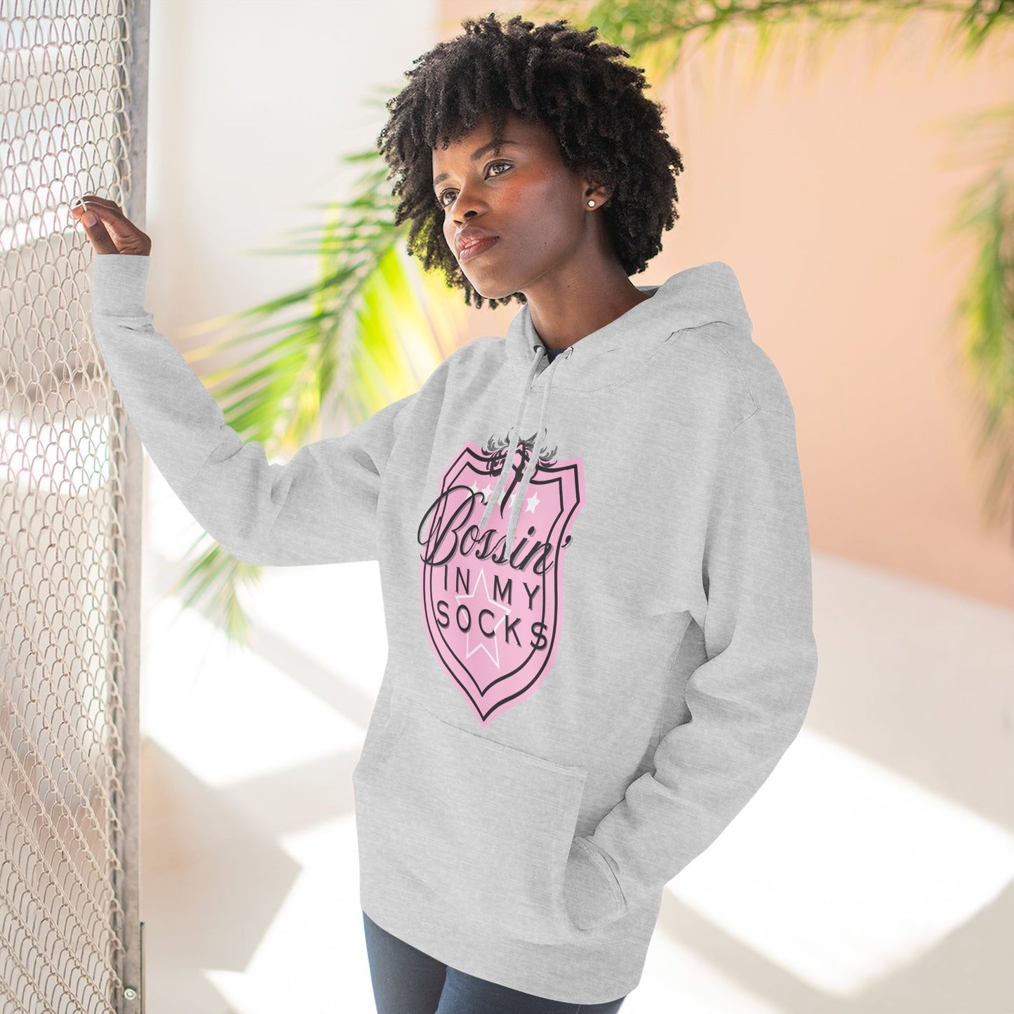 Virtuosoh Bossin' in My Socks Fleece unisex Hoodie