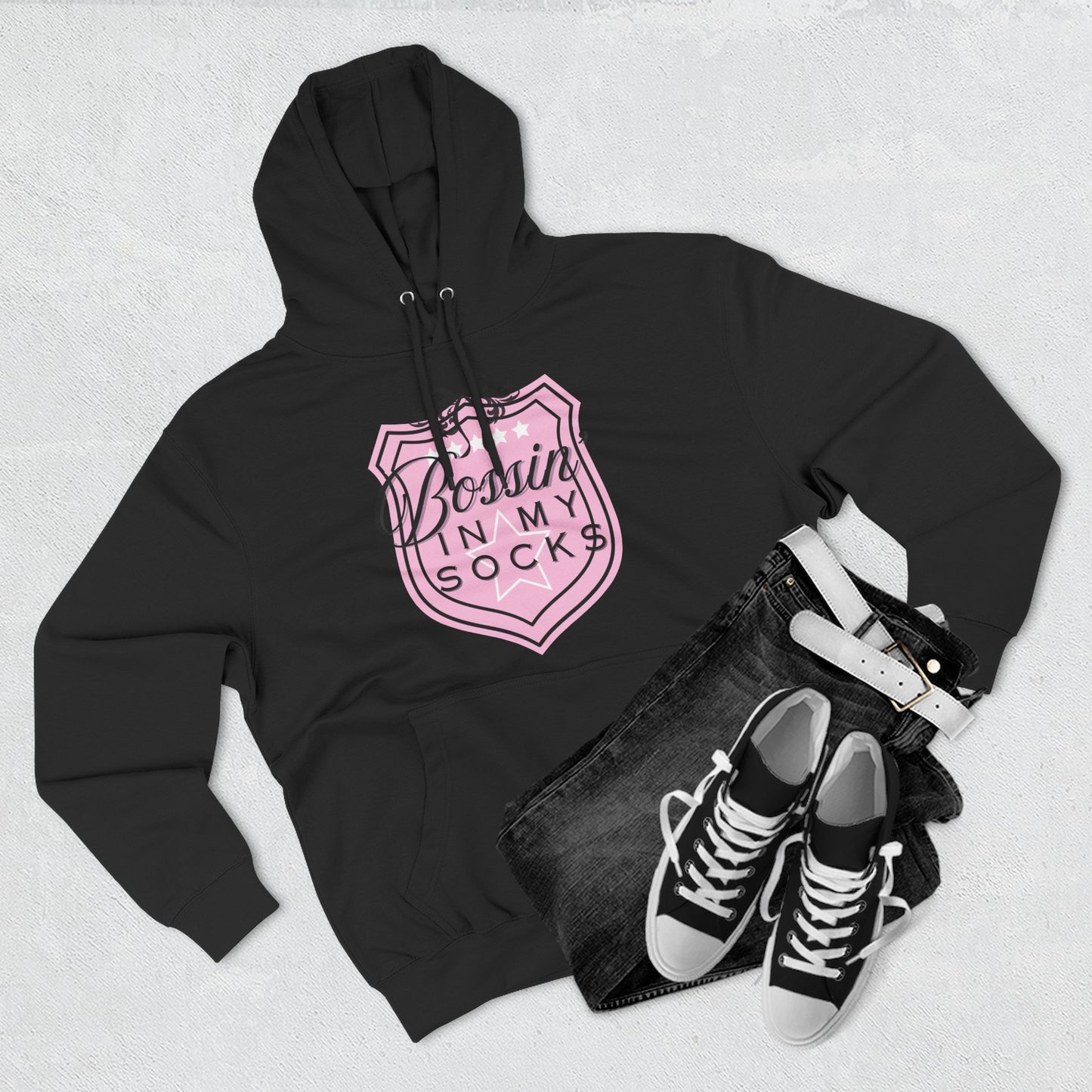 Virtuosoh Bossin' in My Socks Fleece unisex Hoodie