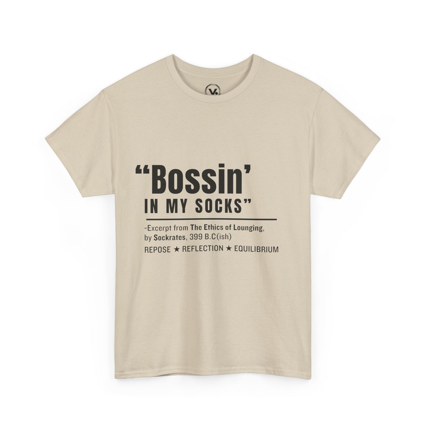 Virtuosoh Bossin' in My Socks Unisex Heavy Cotton T-shirt