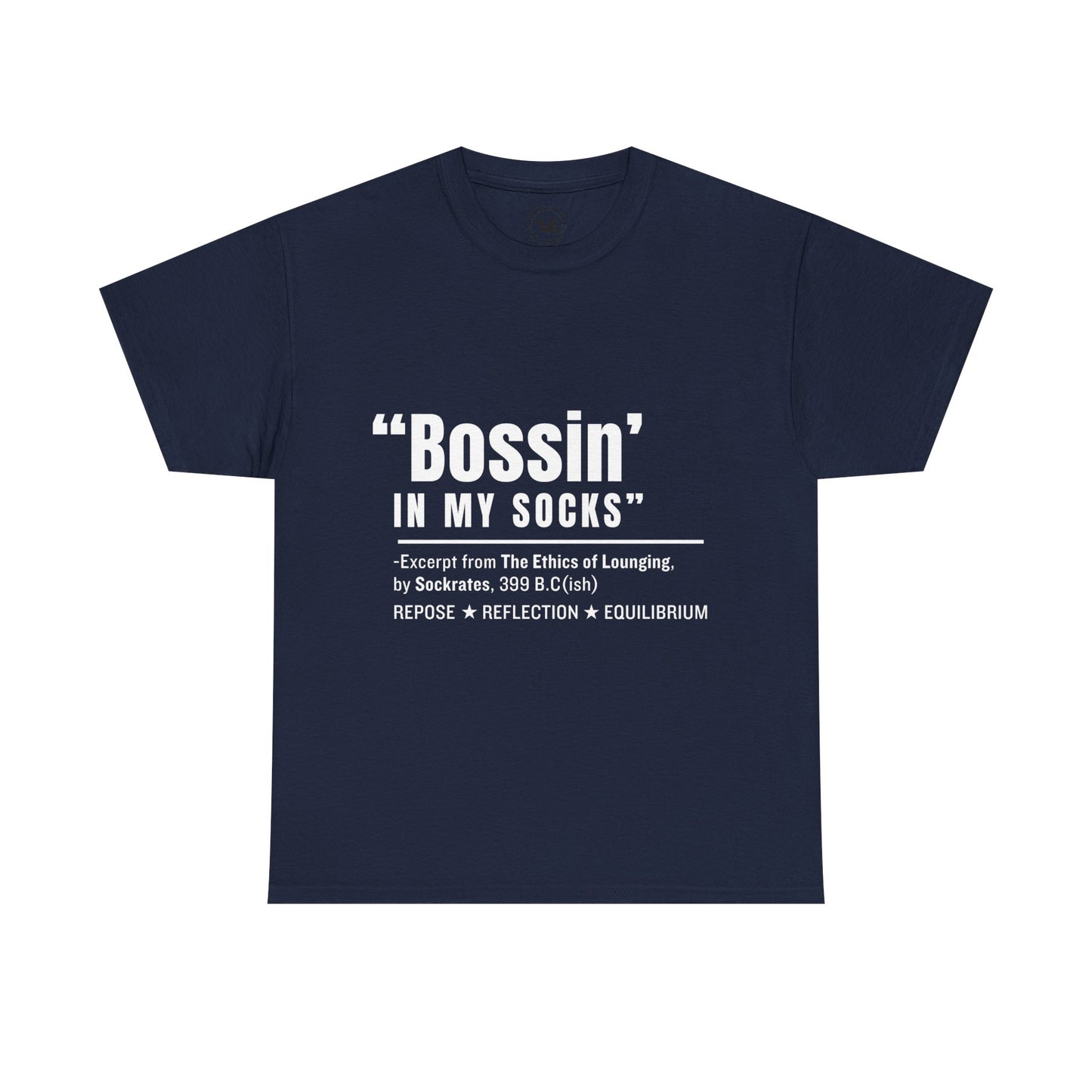 Virtuosoh Bossin' in My Socks Unisex Heavy Cotton T-shirt