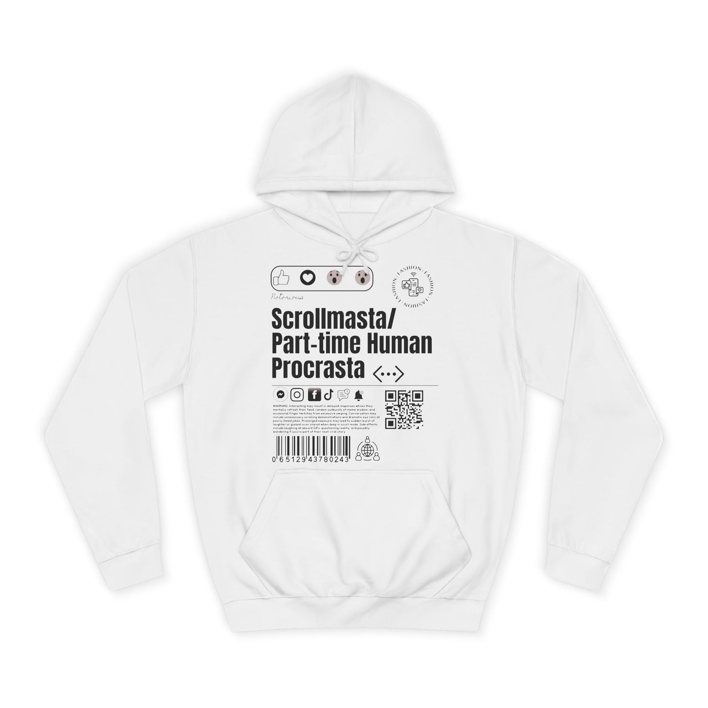Virtuosoh Scrollmasta Unisex Hoodie