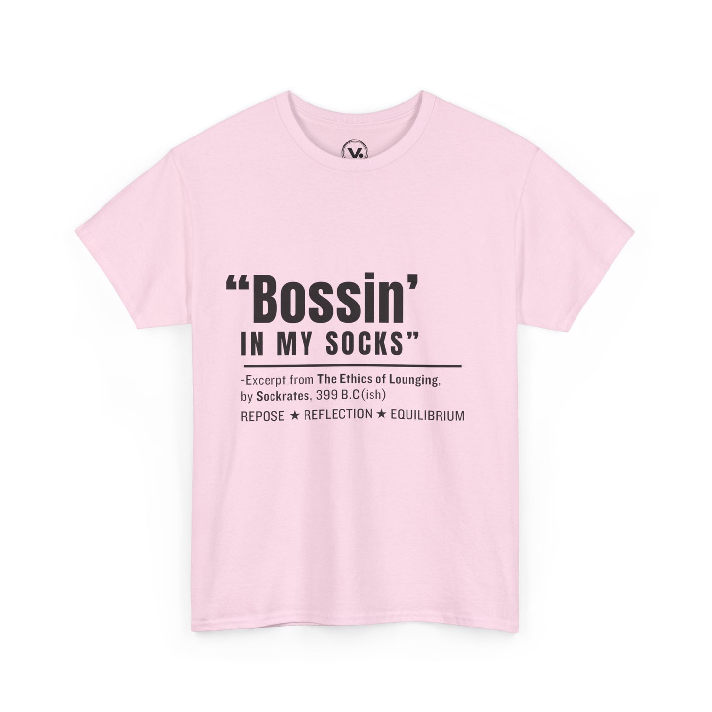 Virtuosoh Bossin' in My Socks Unisex Heavy Cotton T-shirt
