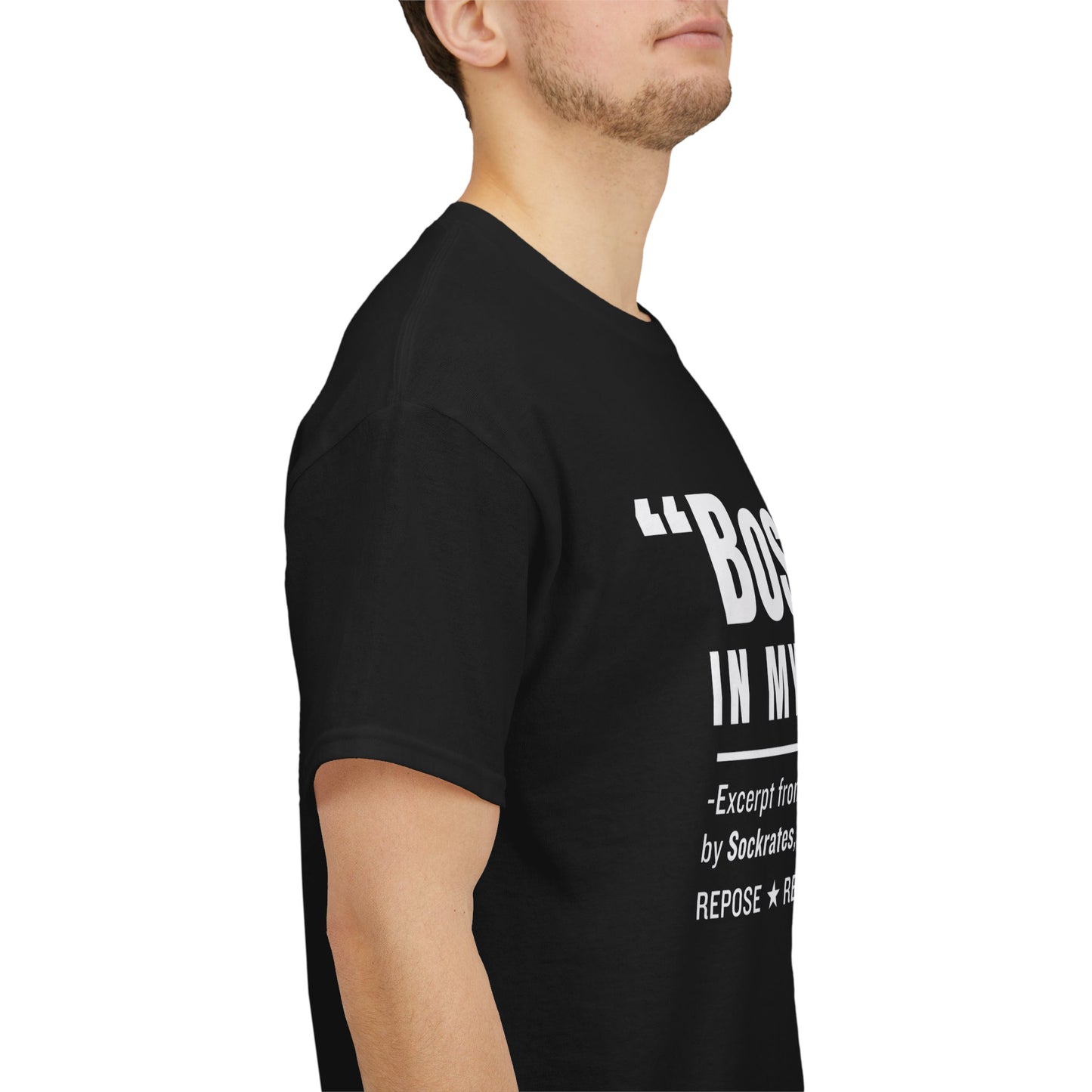 Virtuosoh Bossin' in My Socks Unisex Heavy Cotton T-shirt