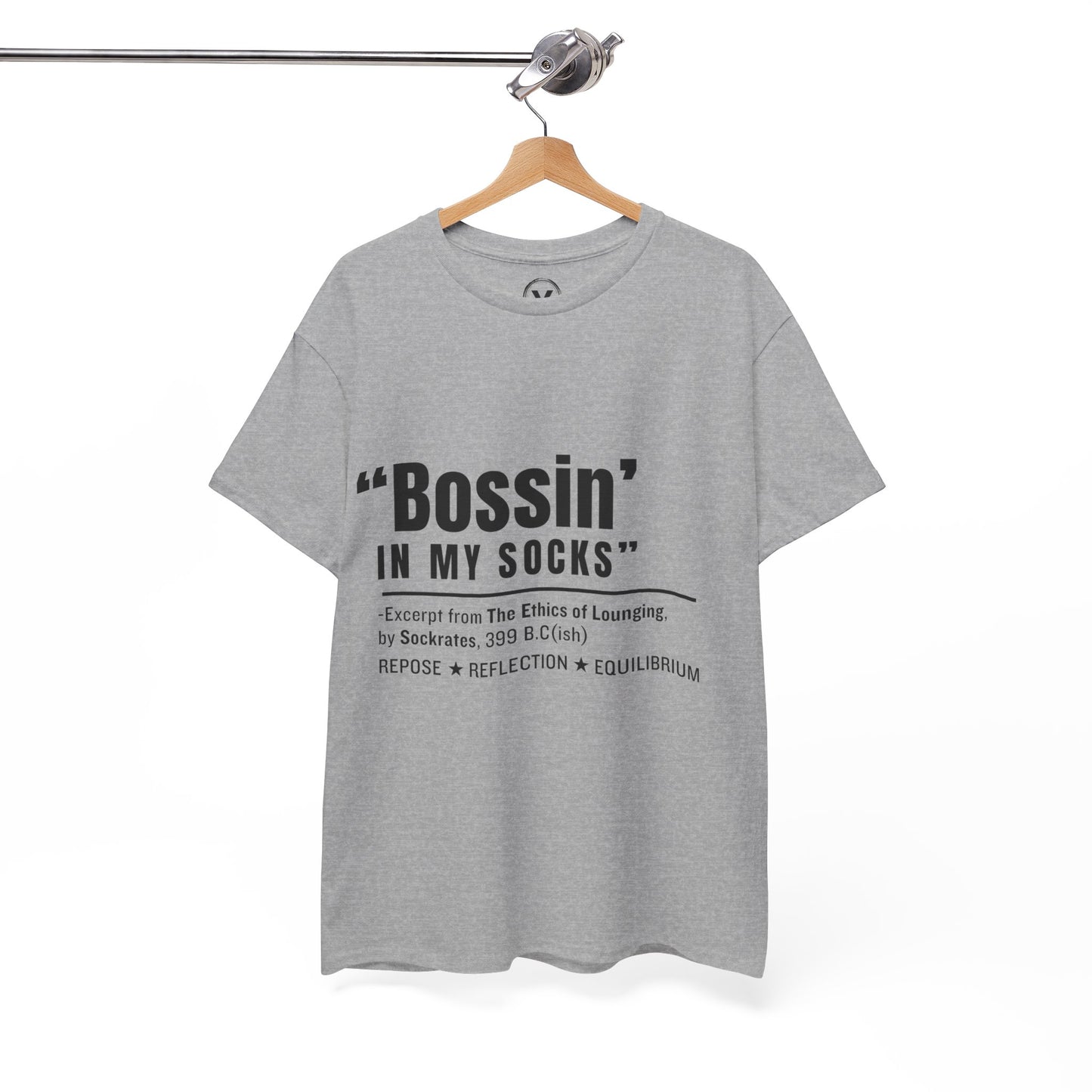 Virtuosoh Bossin' in My Socks Unisex Heavy Cotton T-shirt