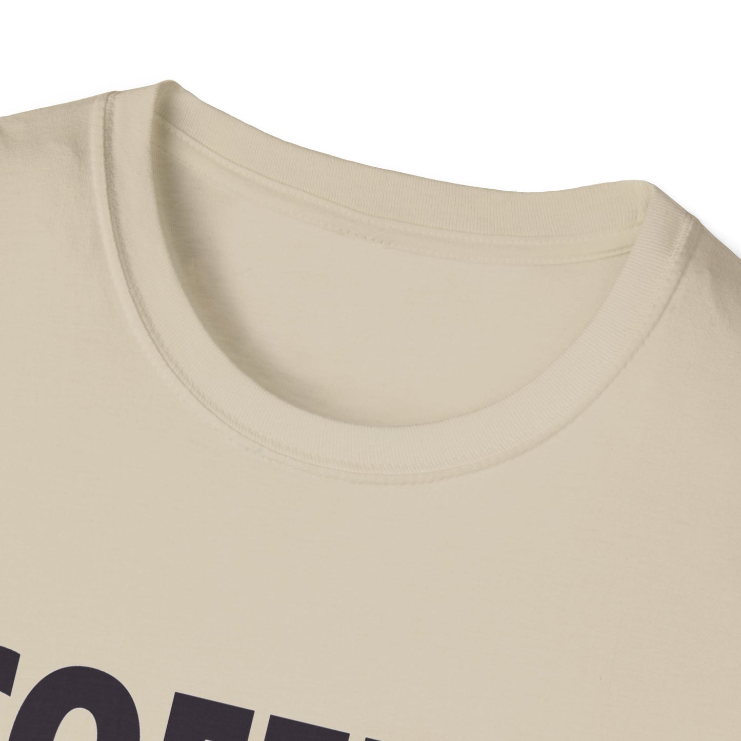Virtuosoh Mona Lisa Coffee First soft style  Unisex T-shirt