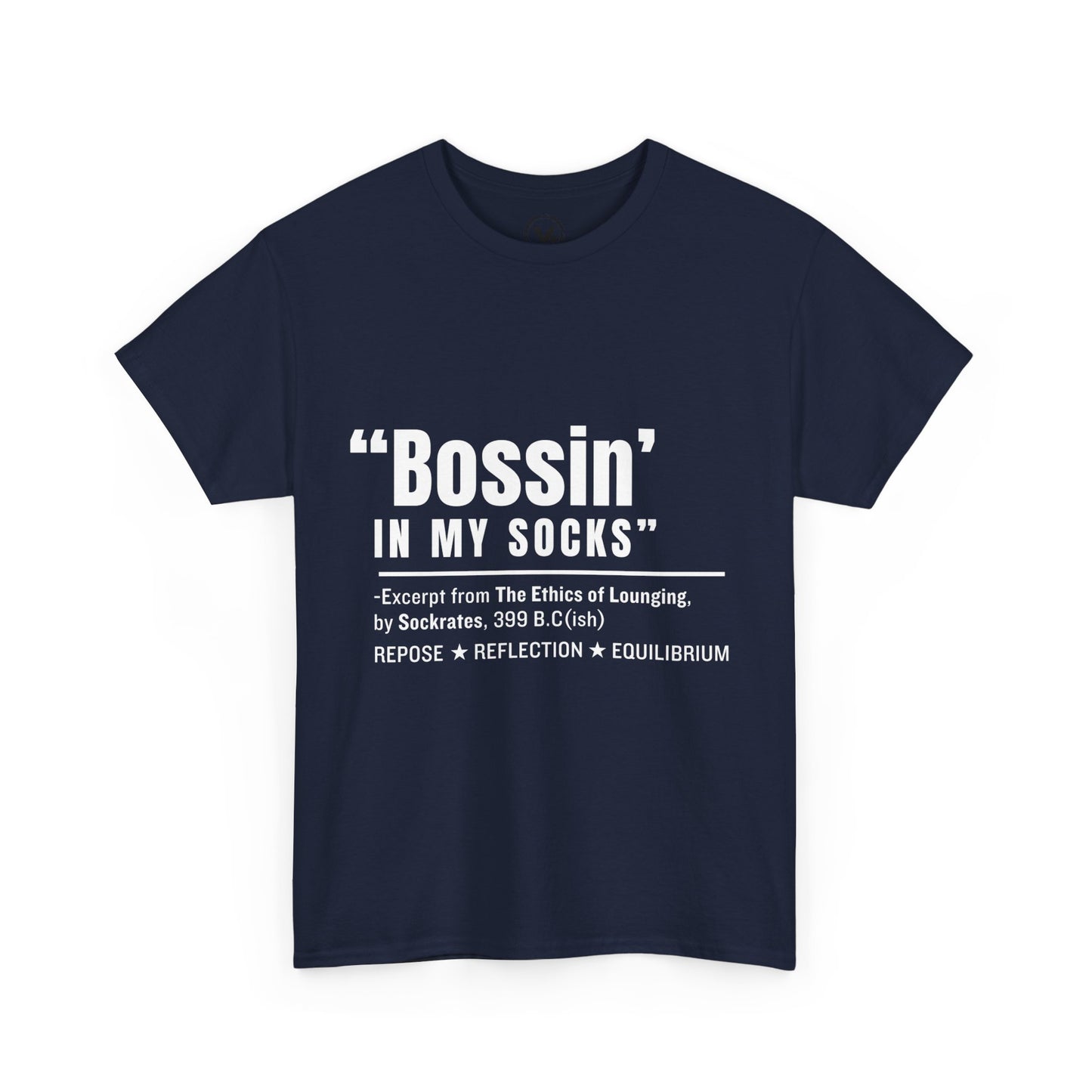 Virtuosoh Bossin' in My Socks Unisex Heavy Cotton T-shirt