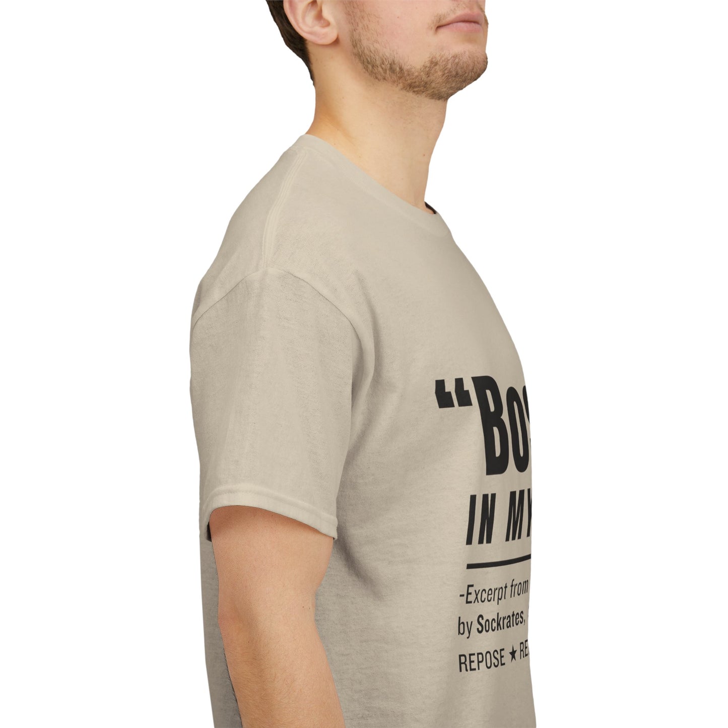 Virtuosoh Bossin' in My Socks Unisex Heavy Cotton T-shirt