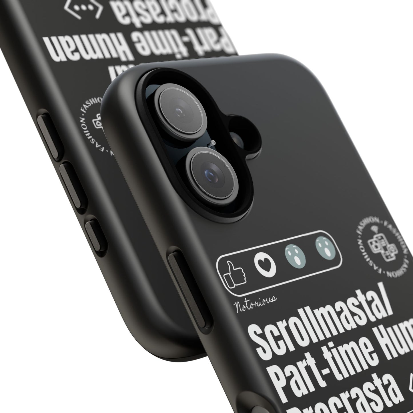 Virtuosoh Scrollmasta Tough Phone Case for iPhone -Black