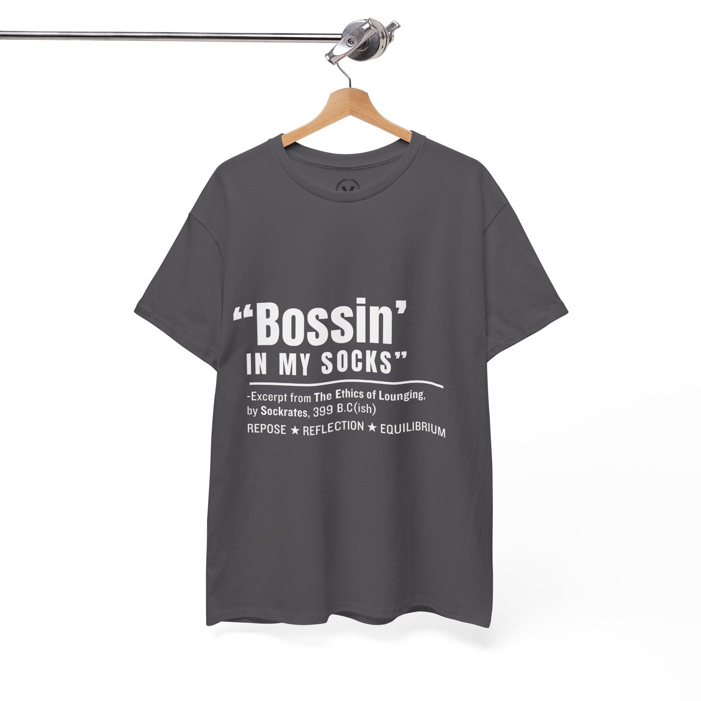 Virtuosoh Bossin' in My Socks Unisex Heavy Cotton T-shirt