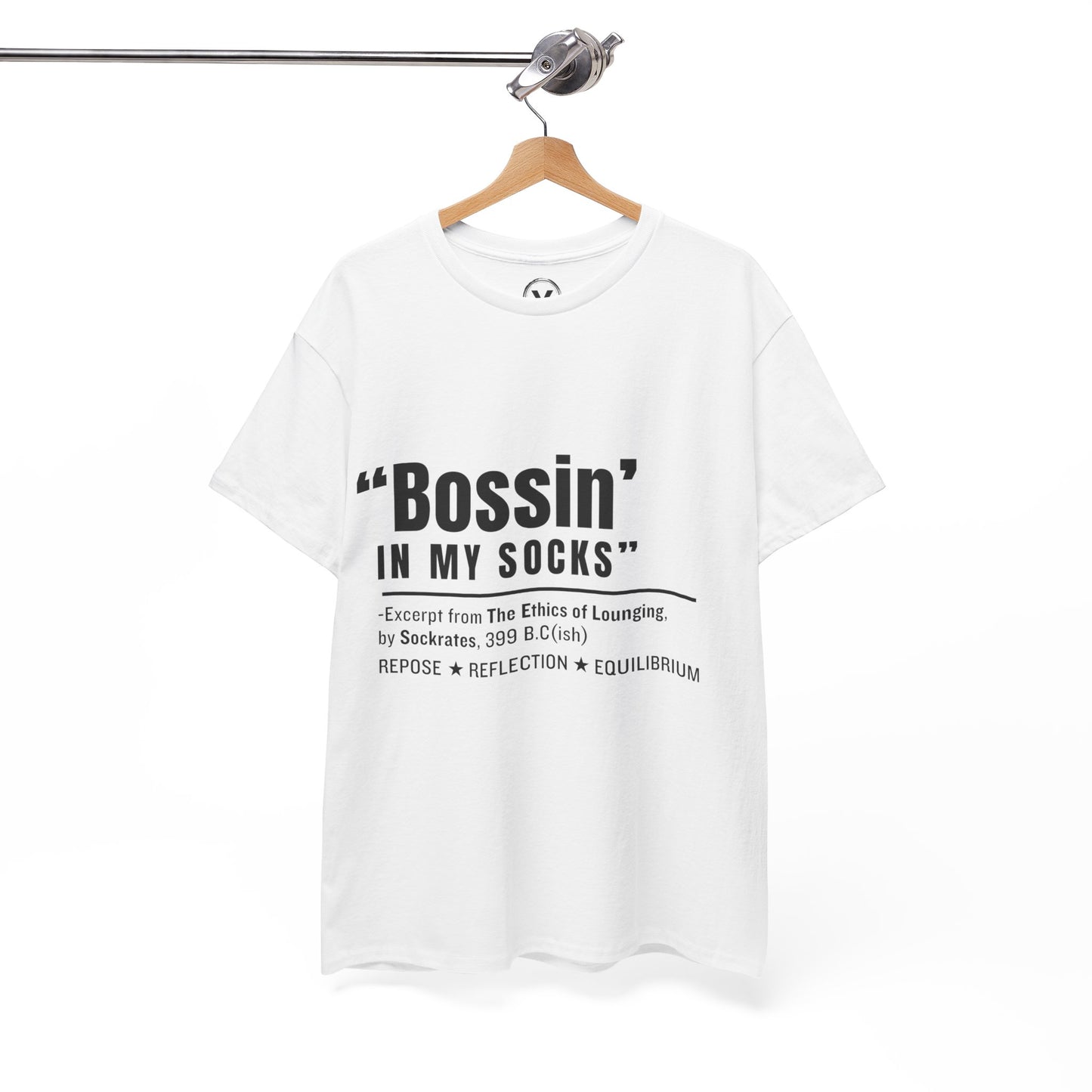 Virtuosoh Bossin' in My Socks Unisex Heavy Cotton T-shirt